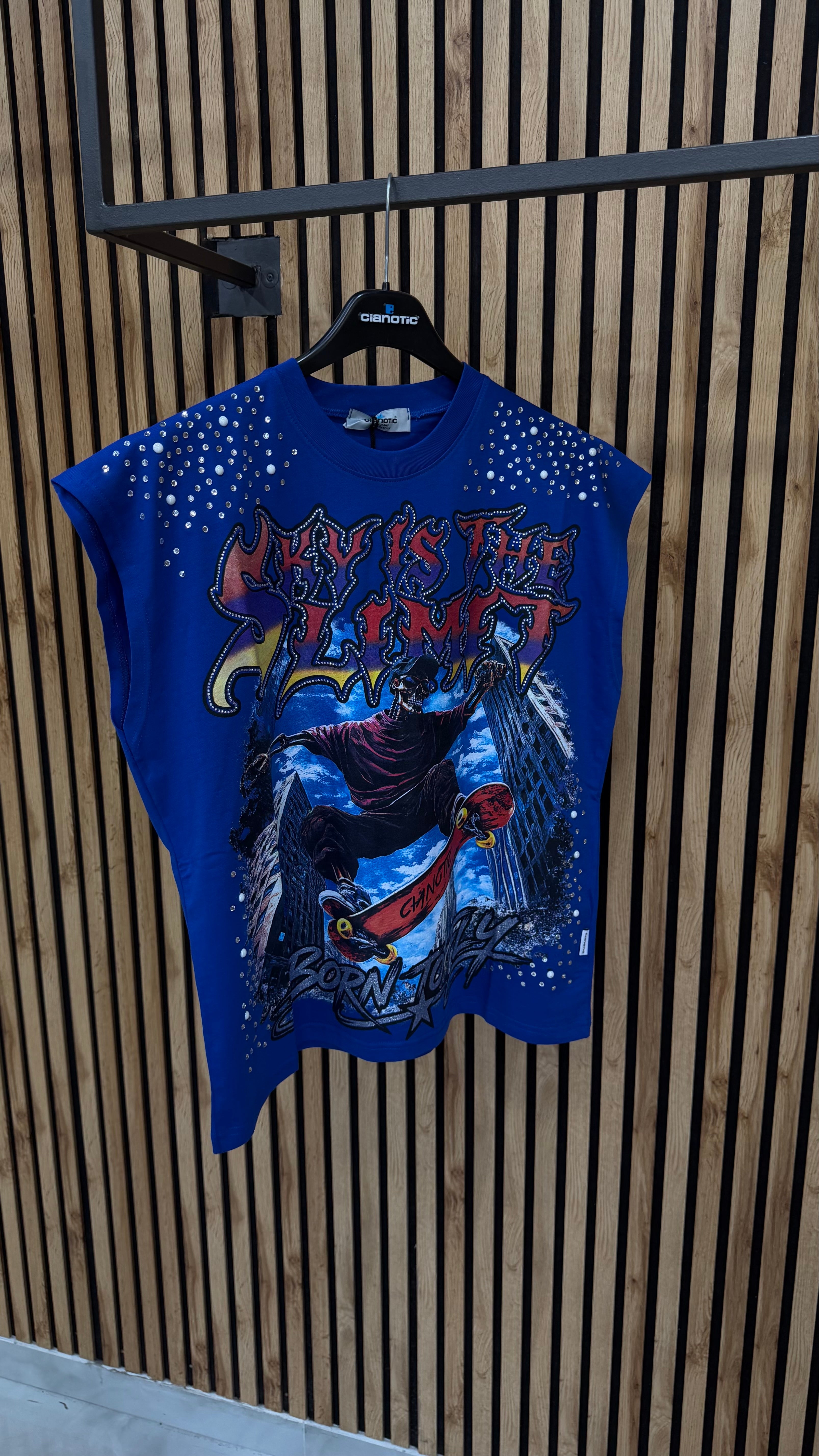 T-Shirt Smanicato Sky Cianotic 6 Colori