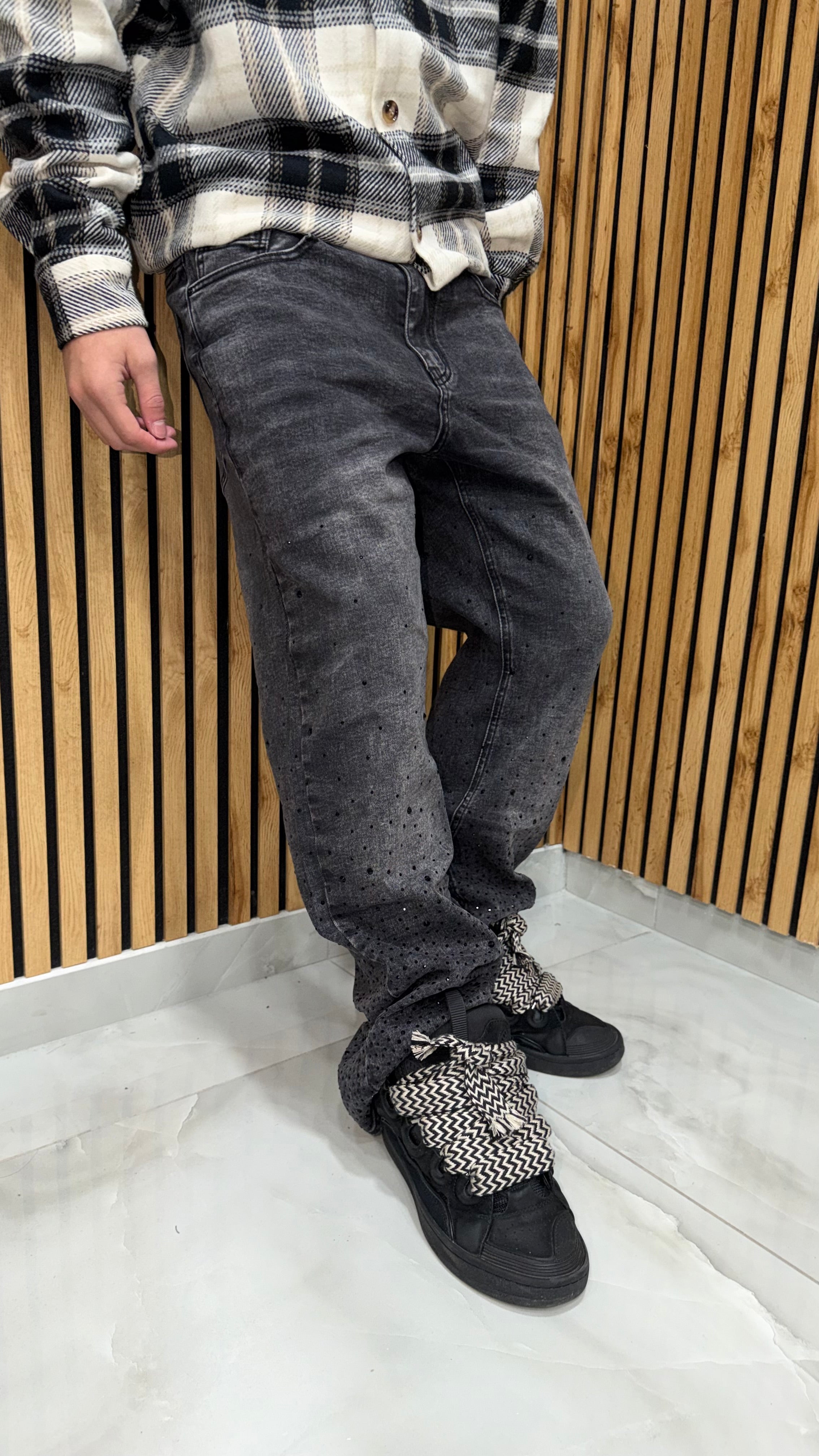 Jeans Baggy Diamond Black