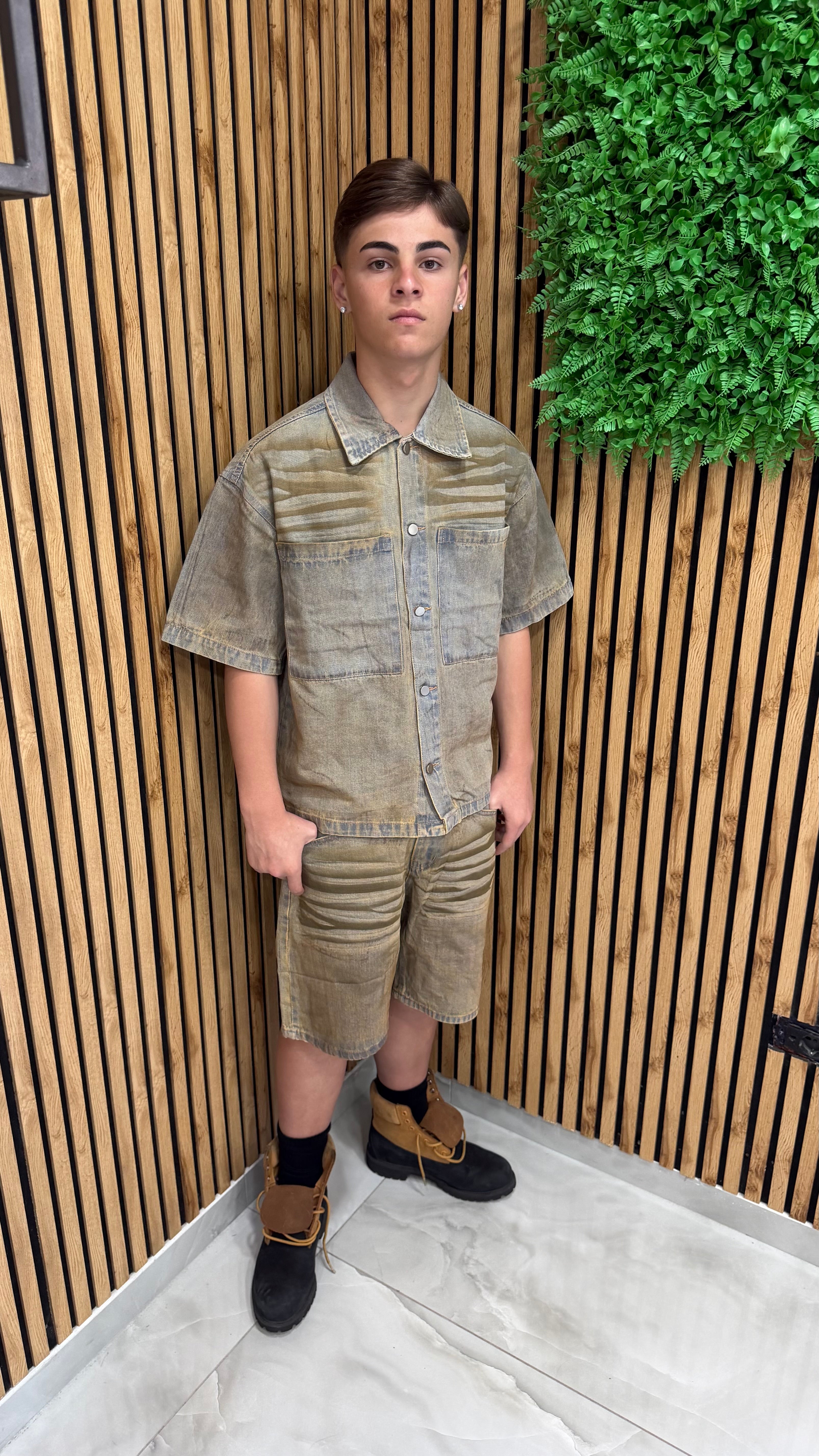 Coordinato Denim “Caramel”