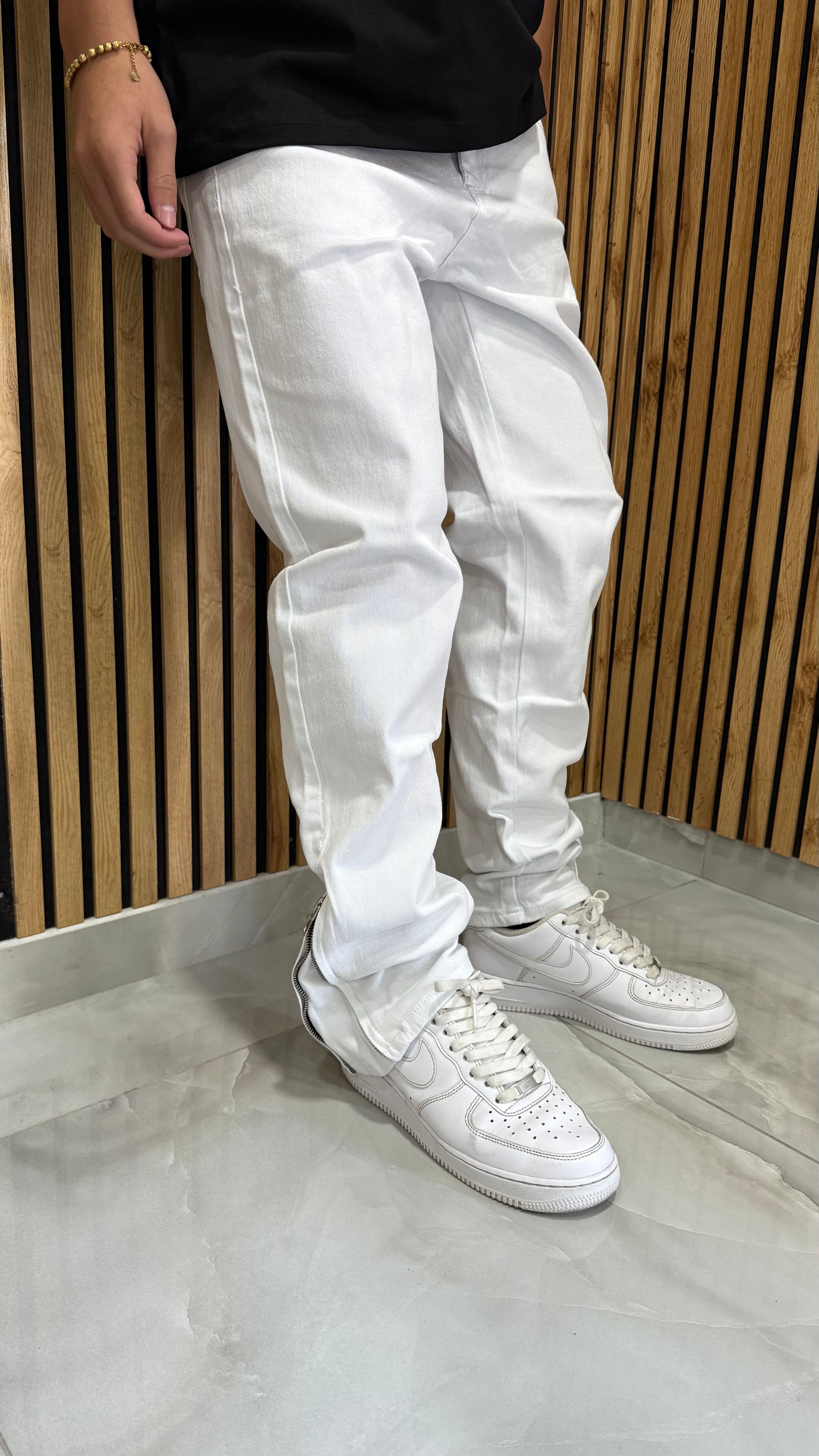Jeans Baggy Zip Lateral Simply