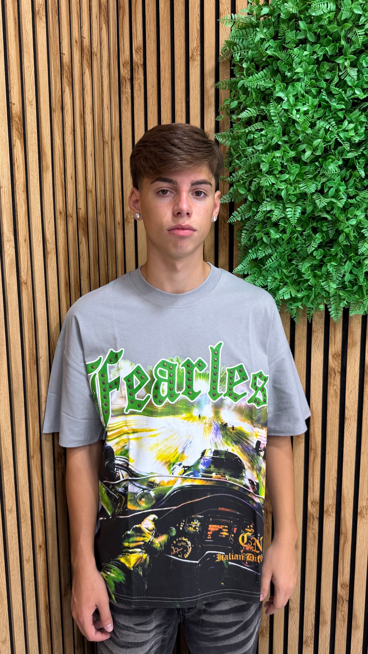 T-Shirt Uomo Fear Mod.Sage 4 Colori Cianotic