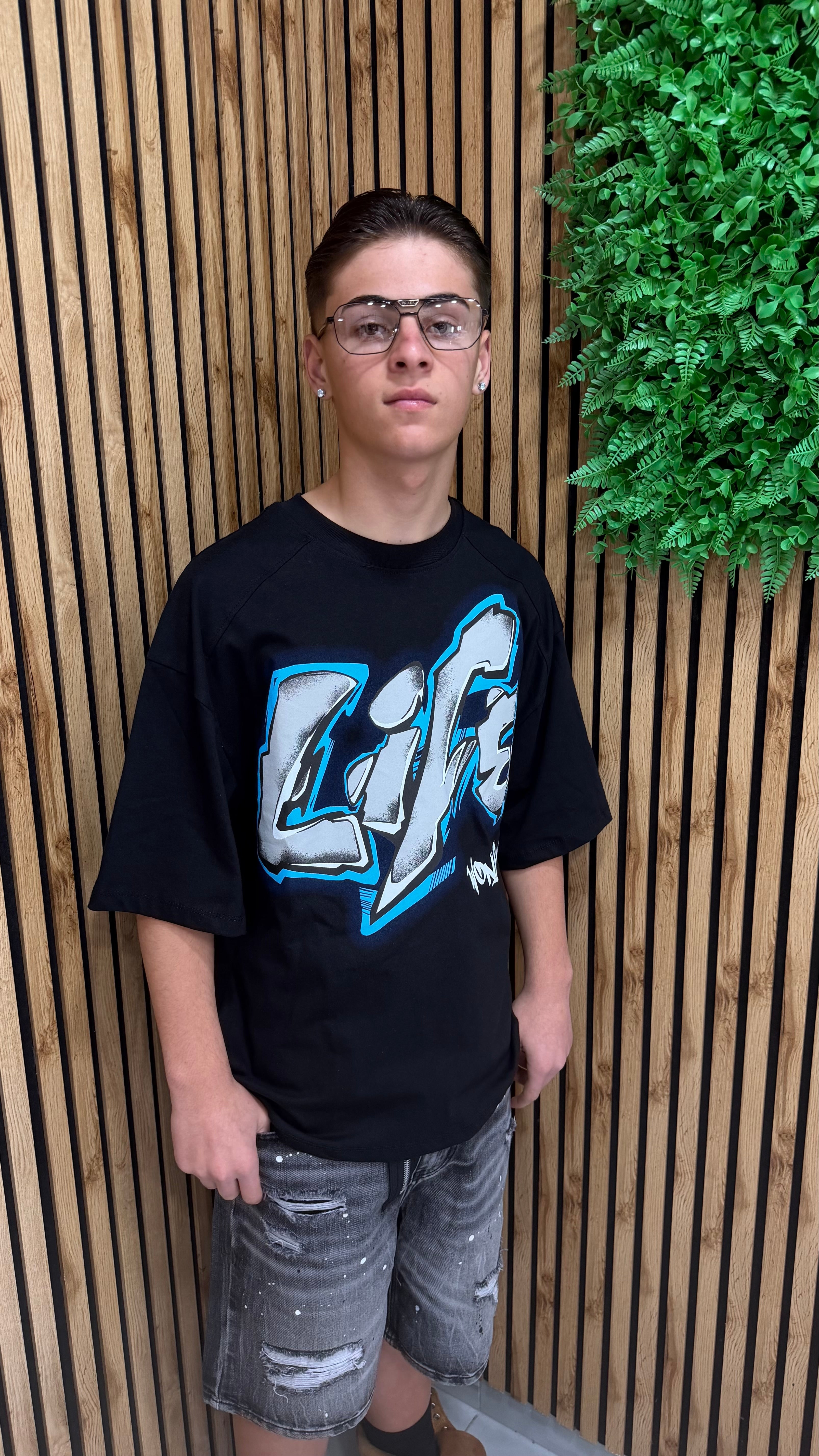 T-Shirt “Drawing Blu” 2 Colori