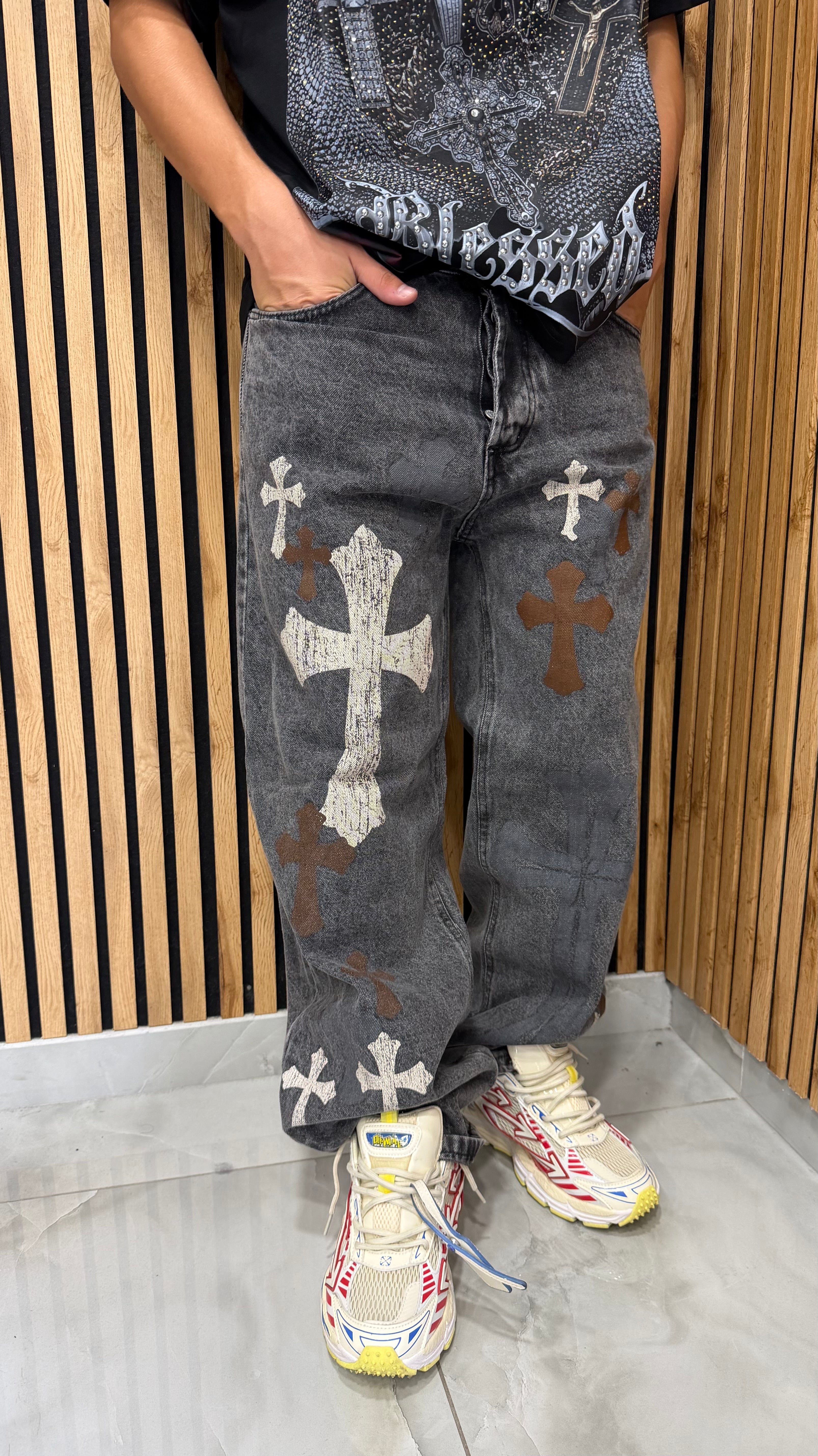 Jeans Uomo Coffee Crosses