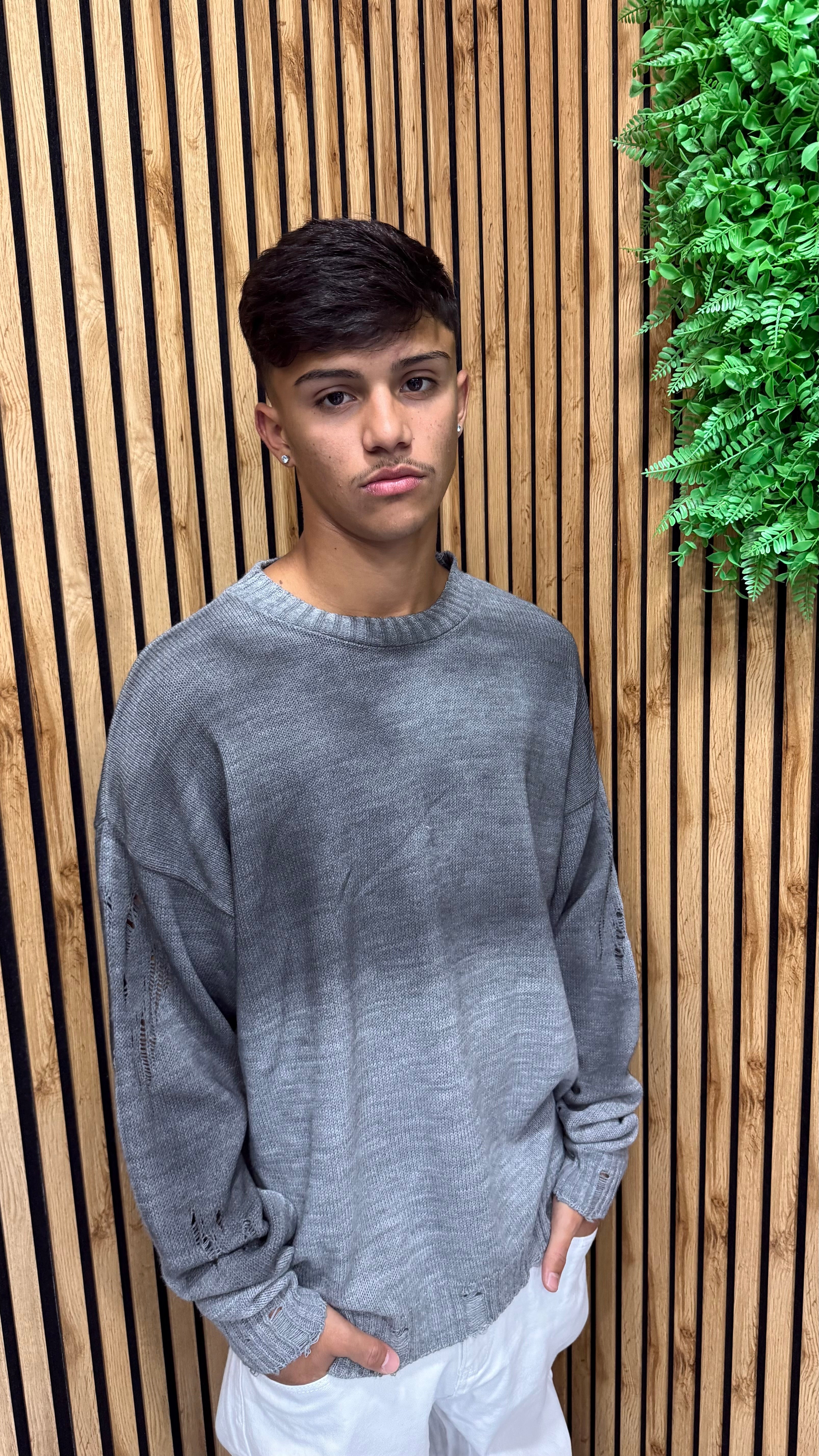 Maglione “Smoked” Cianotic