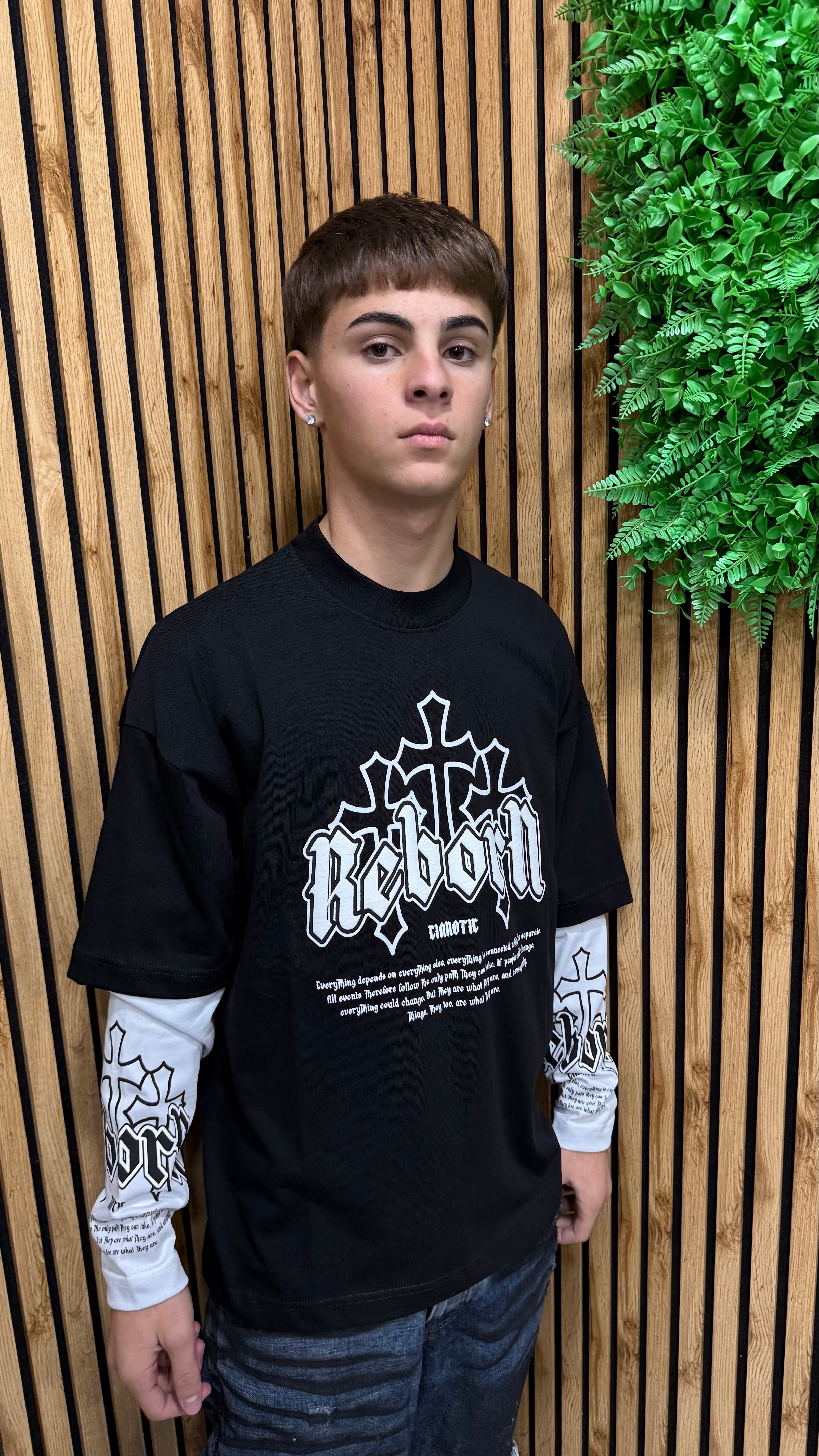 T-Shirt Long Sleeve “Reborn” Cianotic