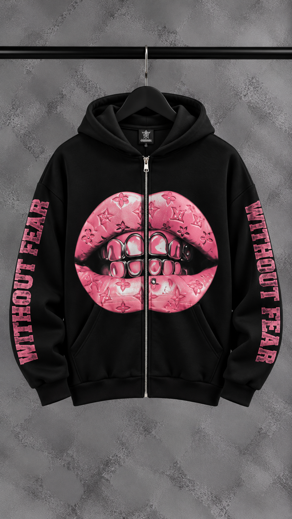 Felpa Uomo “Mouth Zipped” 2 Colori TPWR