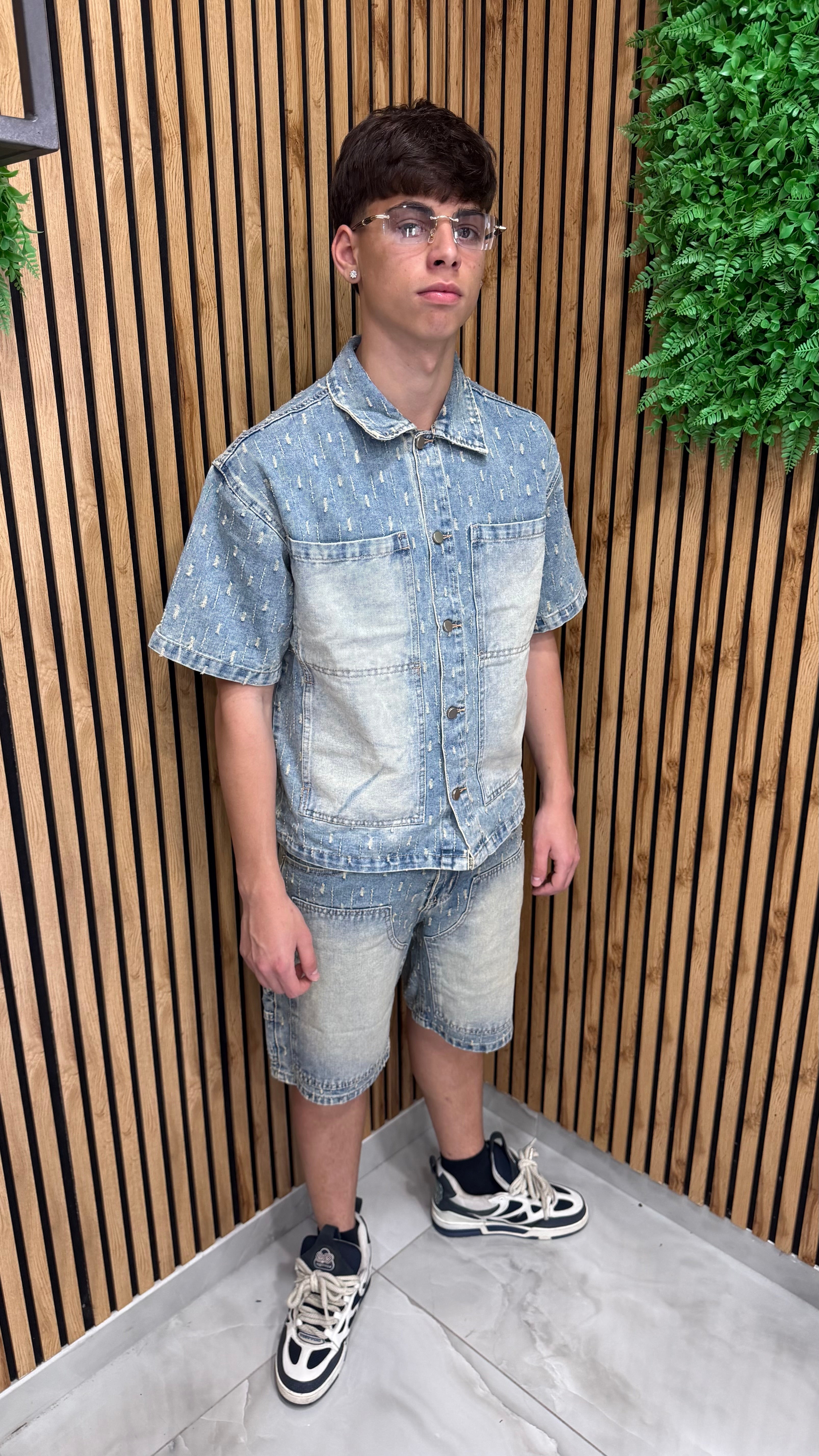 Coordinato Denim Carpenter Sfranged “Safari"