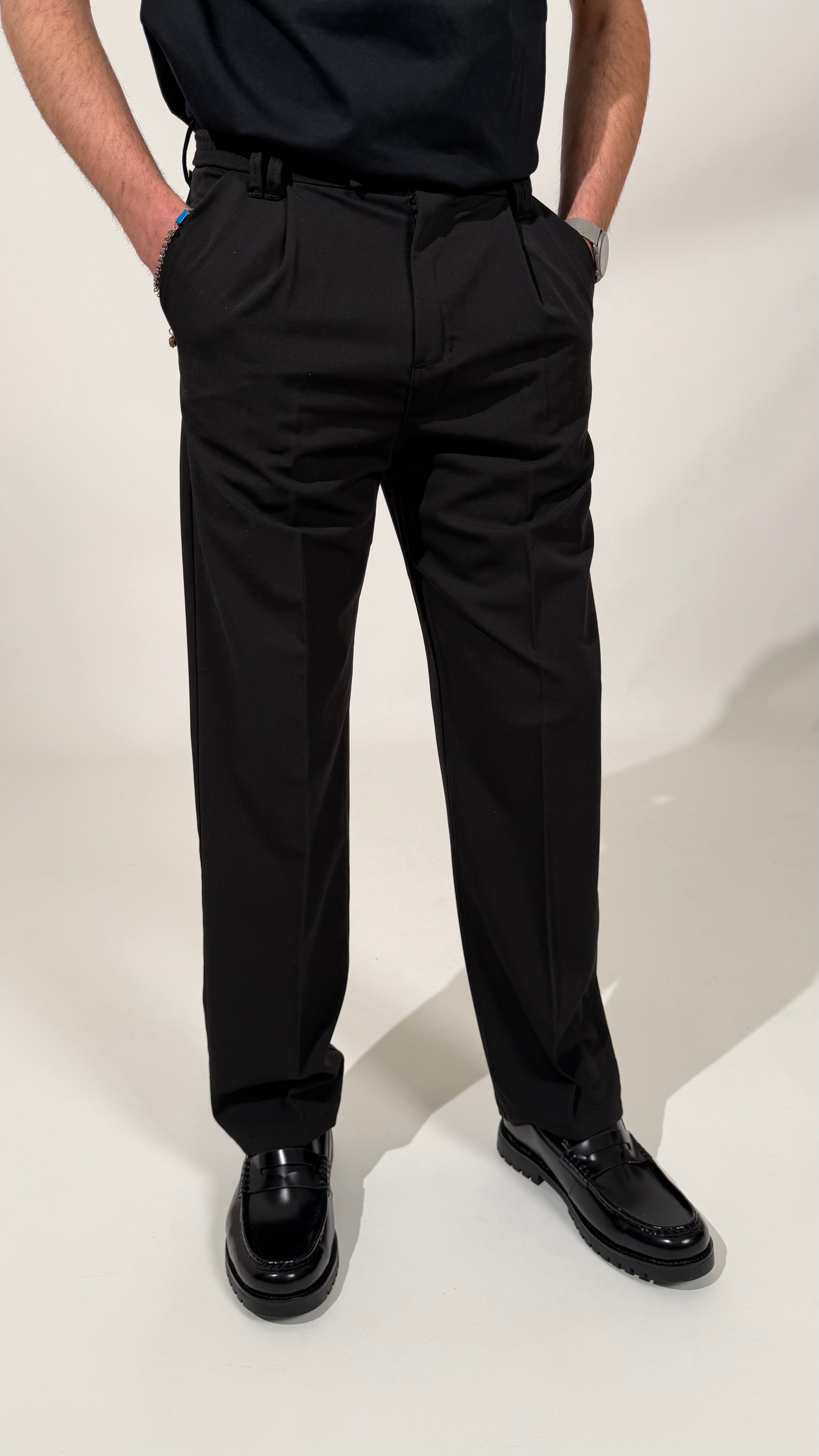 Pantalone Classico Fondo Largo "Parigi"