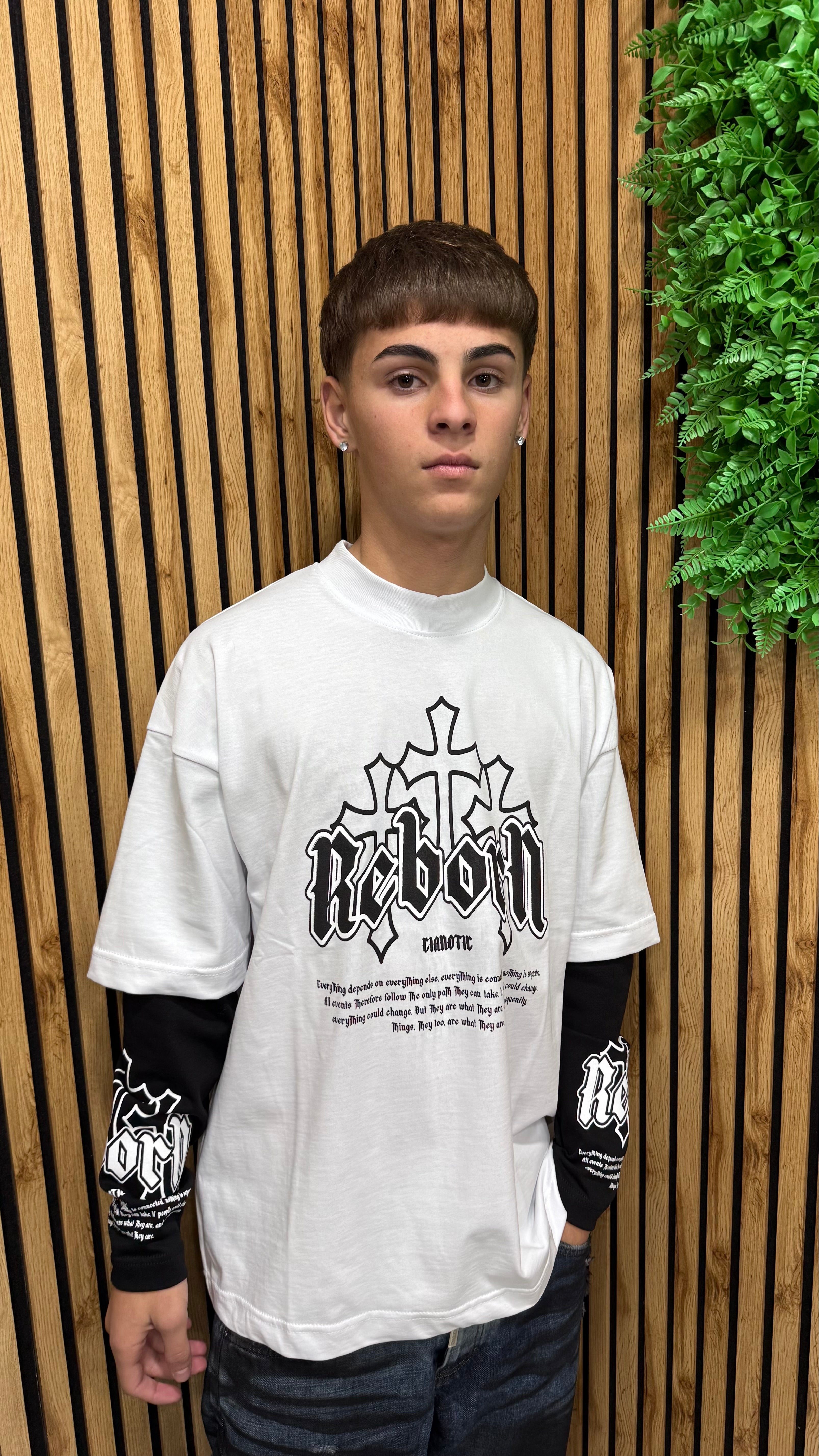 T-Shirt Long Sleeve “Reborn” Cianotic