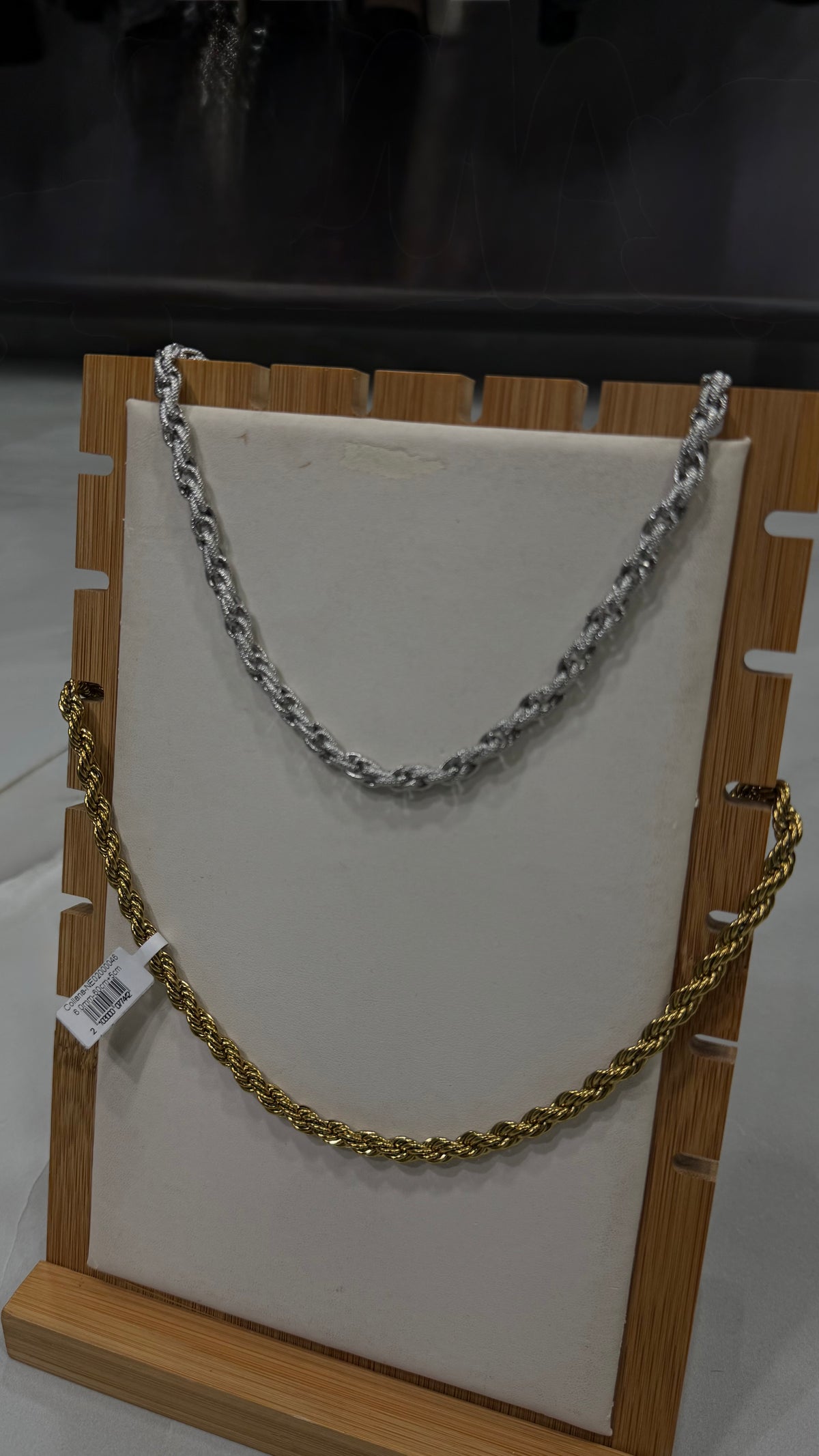 Collana Uomo “Nodéa” 2 Materiali