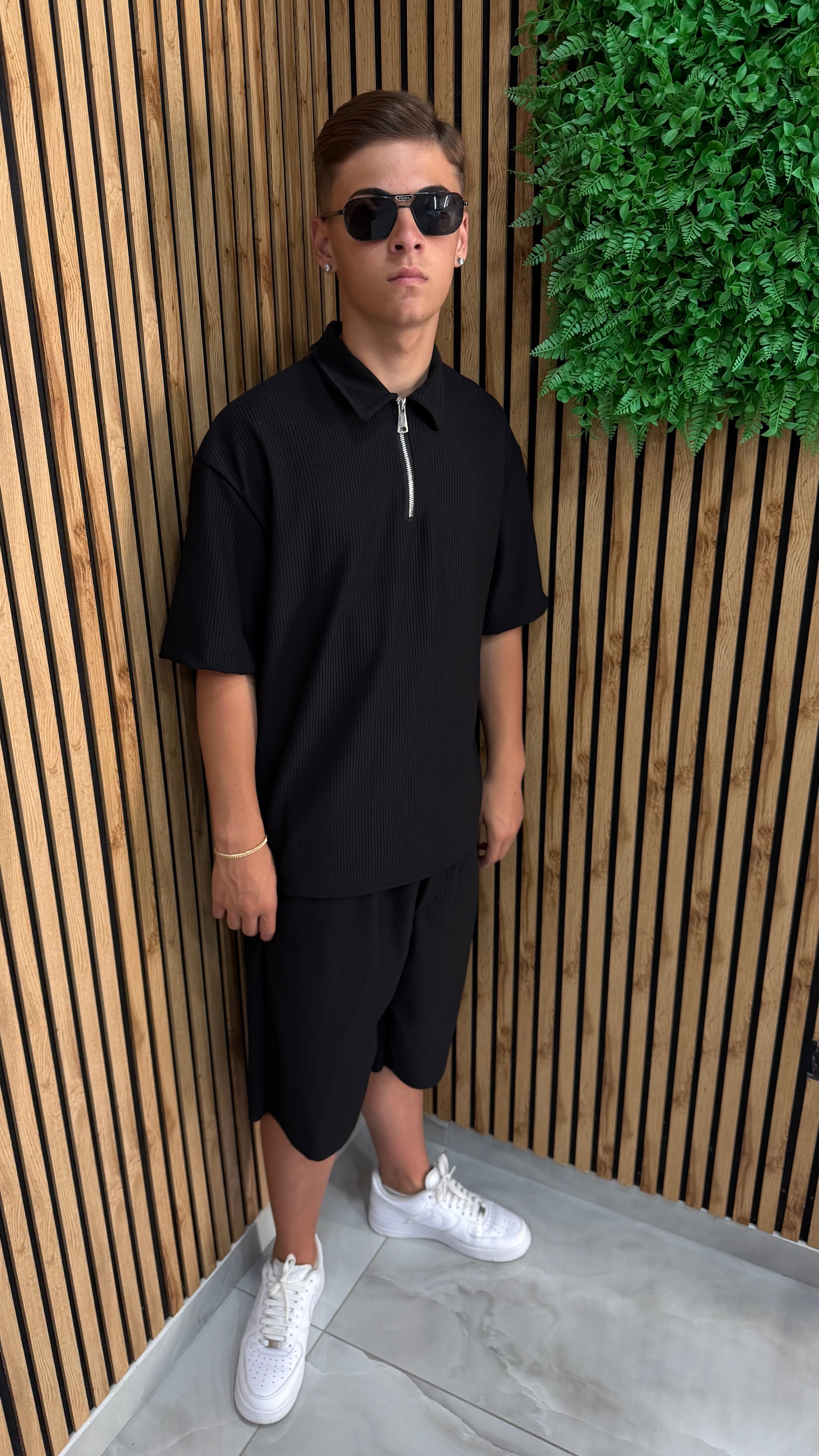 Coordinato Polo Zip 2 Colori
