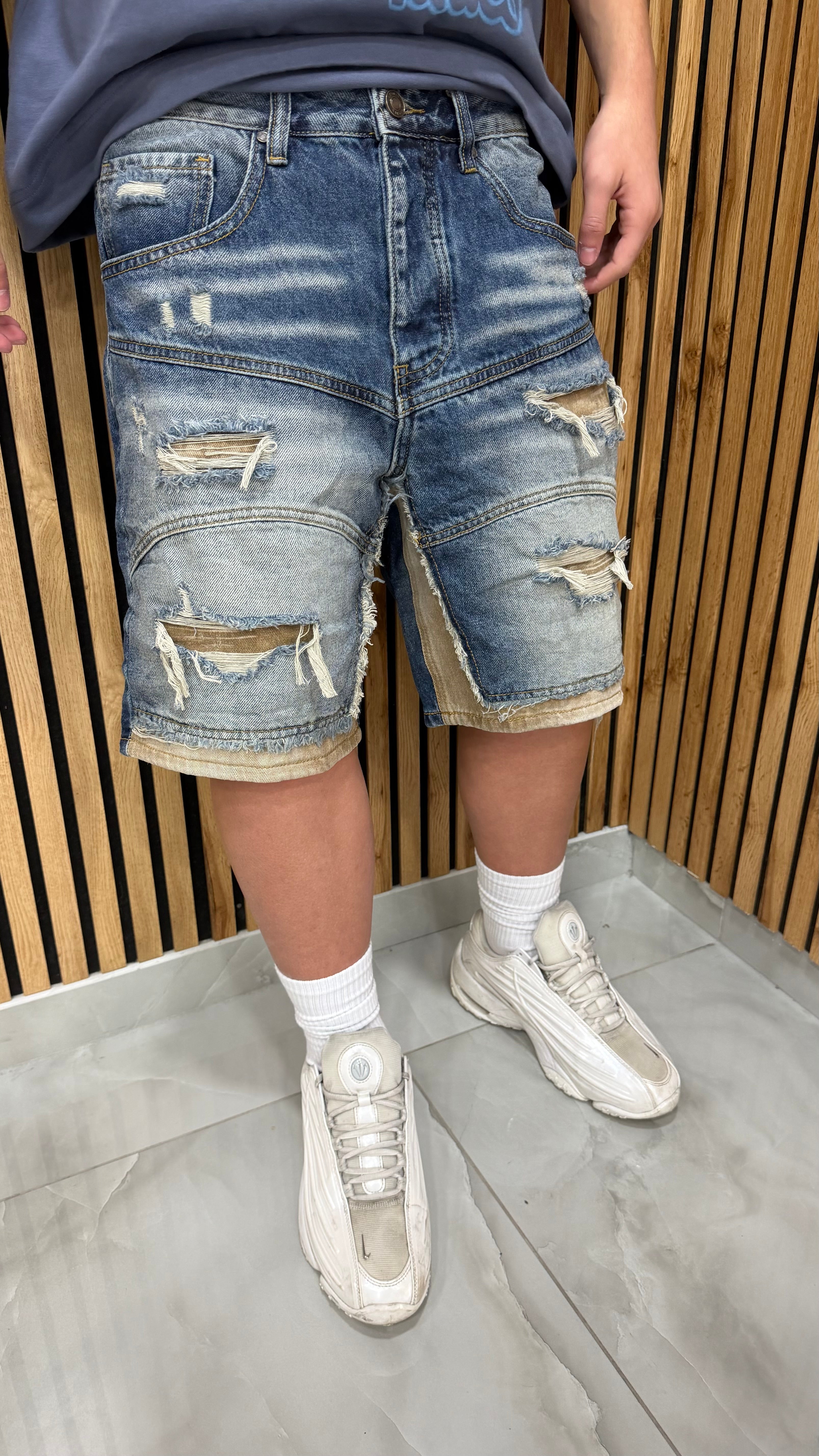 Jeans Shorts Denim “Patch”