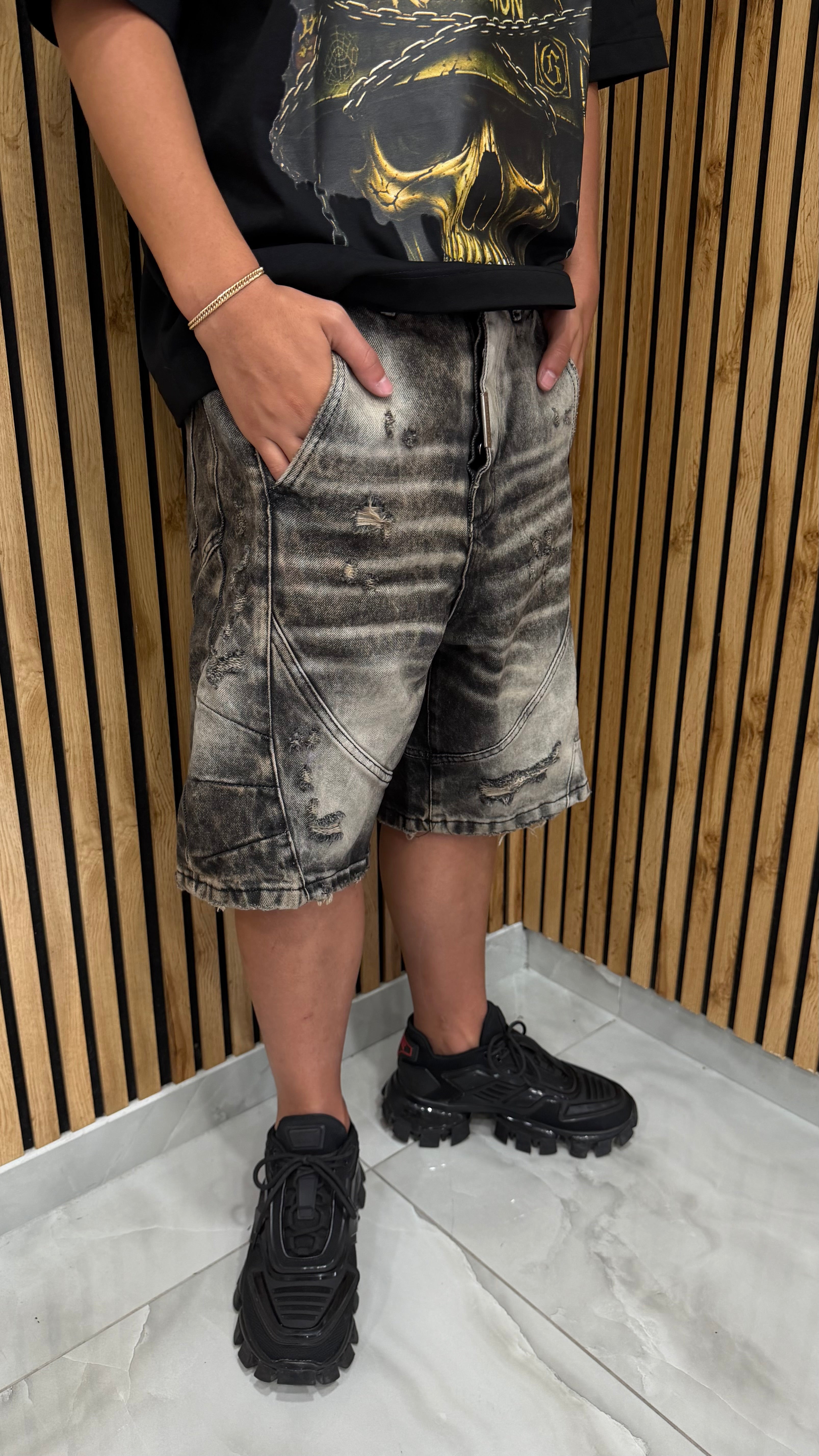 Jeans Short Mr 465 Cianotic 2 Colori