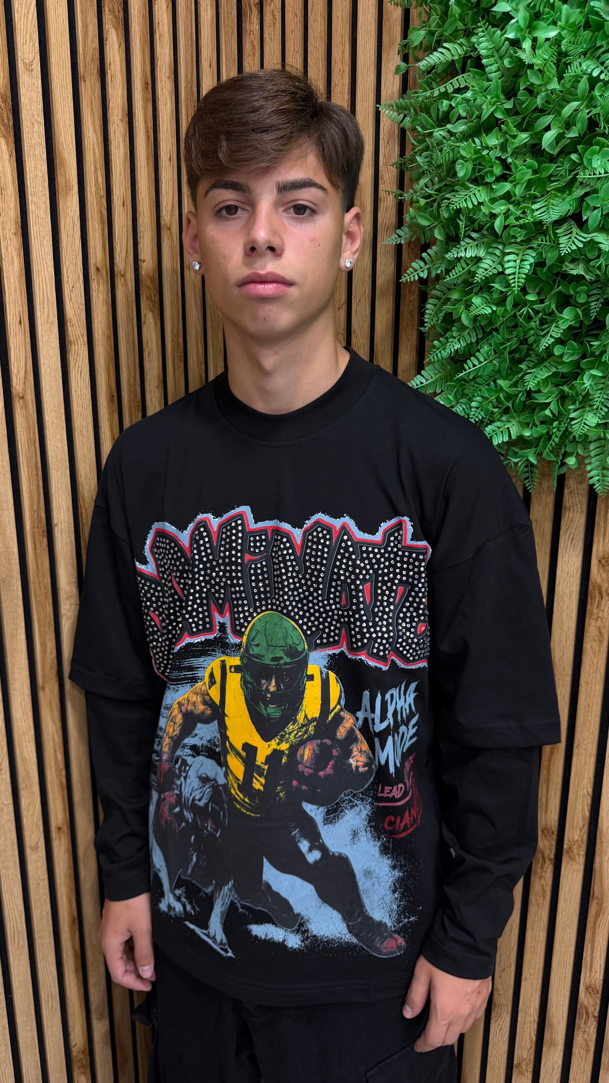 T-Shirt Longsleeve Uomo “Dominate” 2 Colori Cianotic