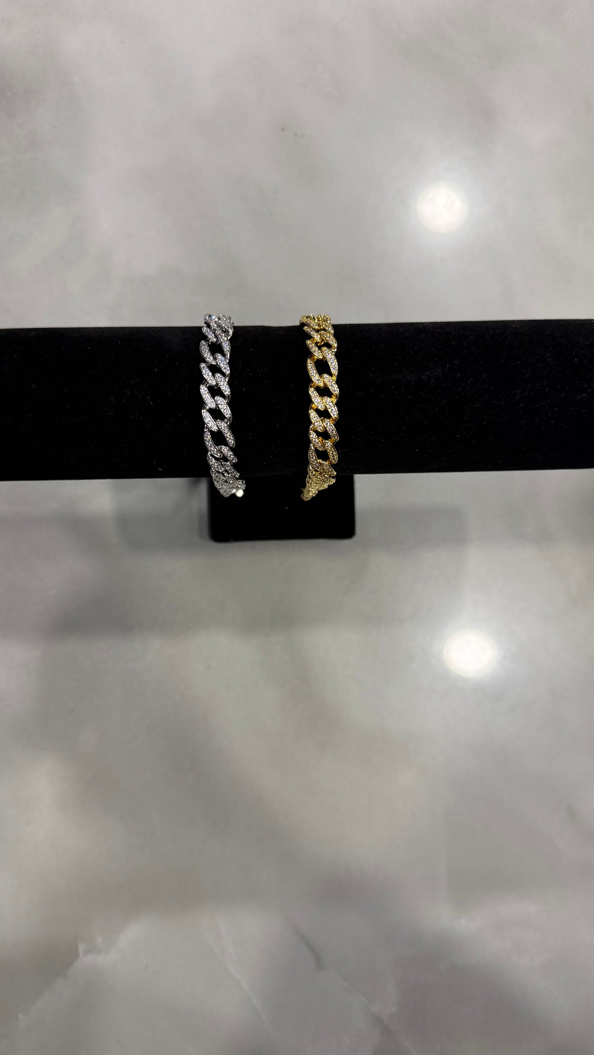 Bracciale Uomo “Cuban” 2 Materiali