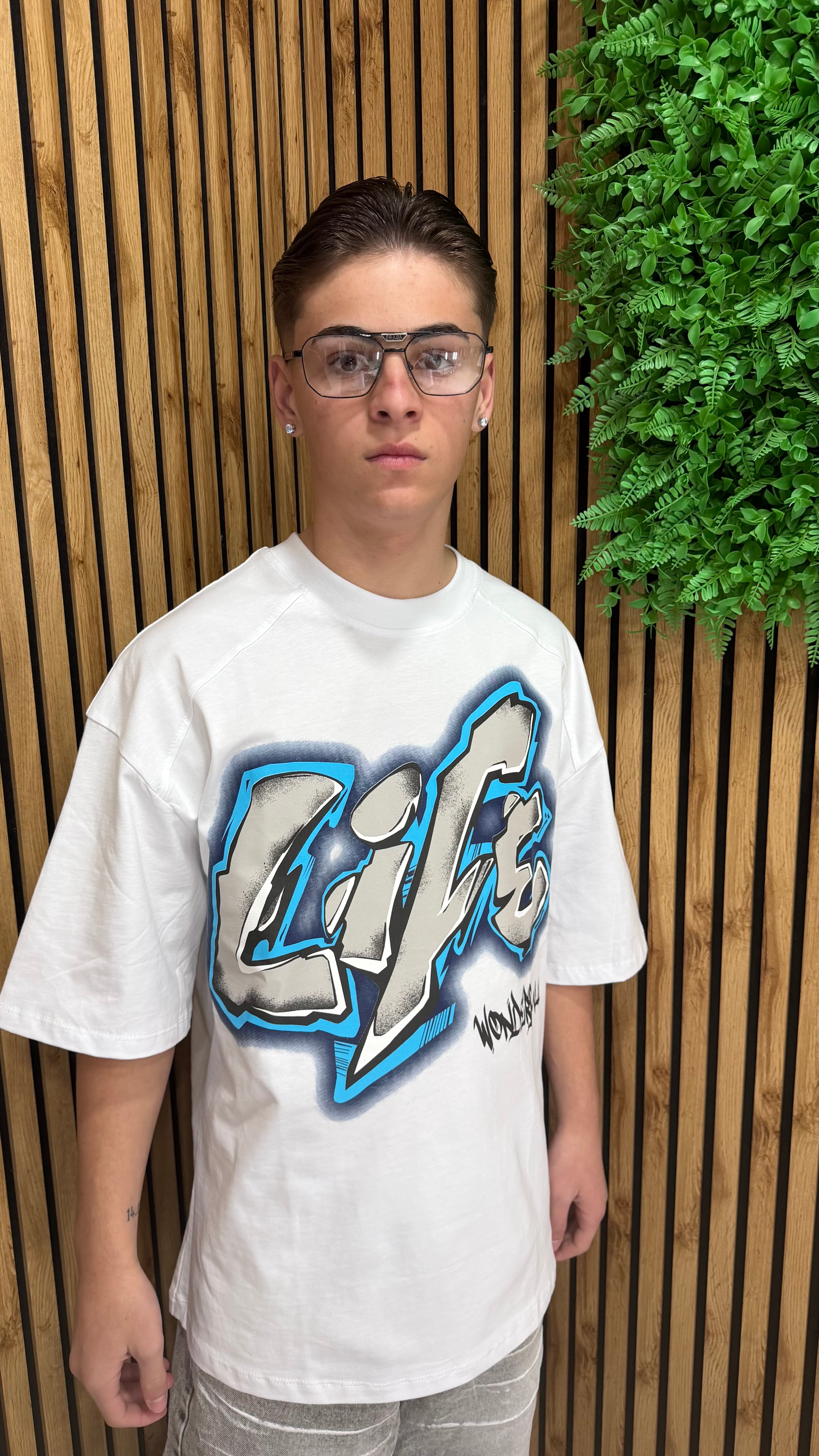 T-Shirt “Drawing Blu” 2 Colori