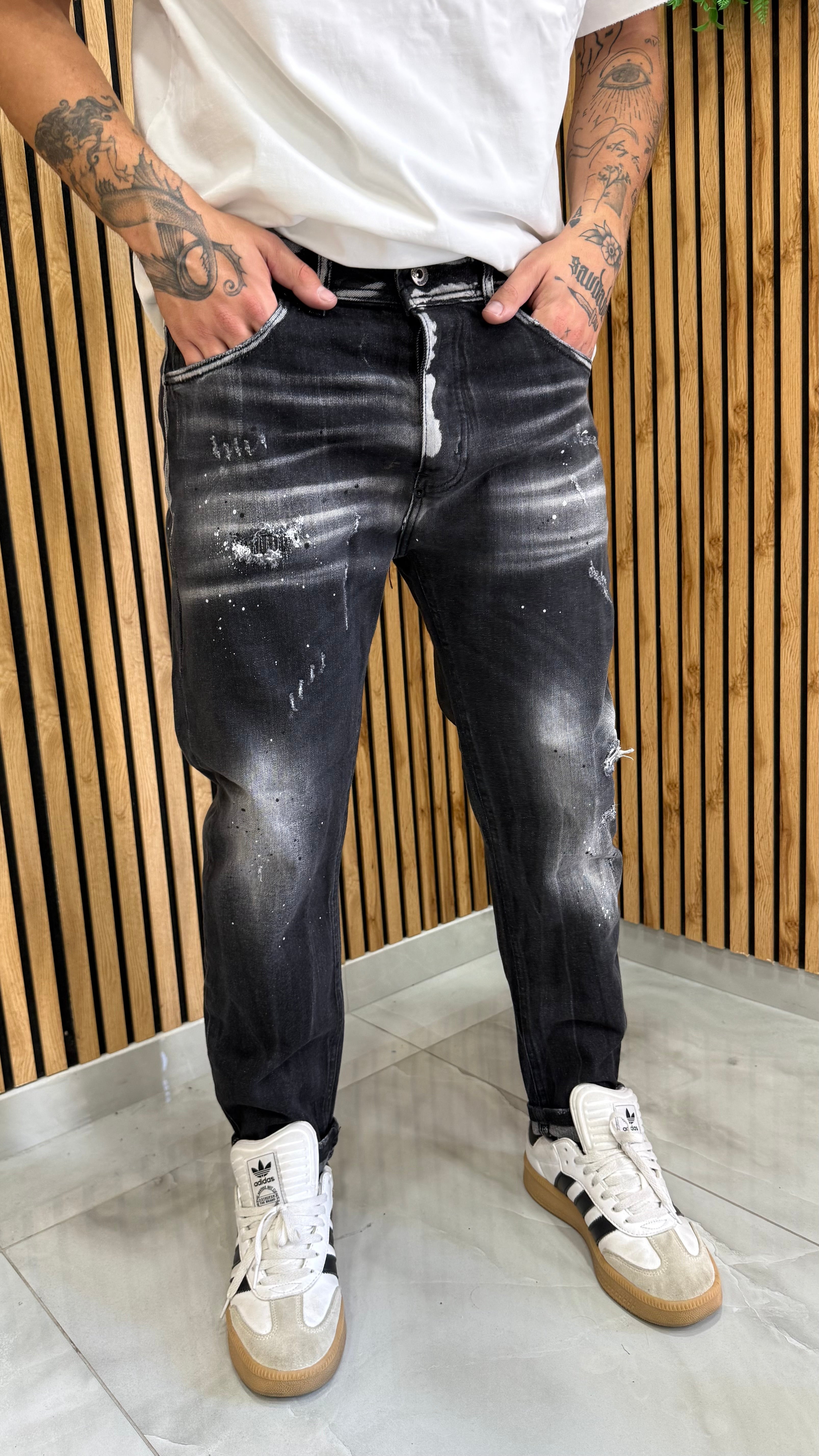 Jeans DC4 Black Cianotic