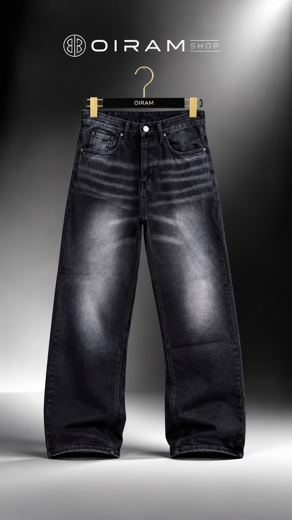 Jeans Uomo Baggy “Ghost Mode”