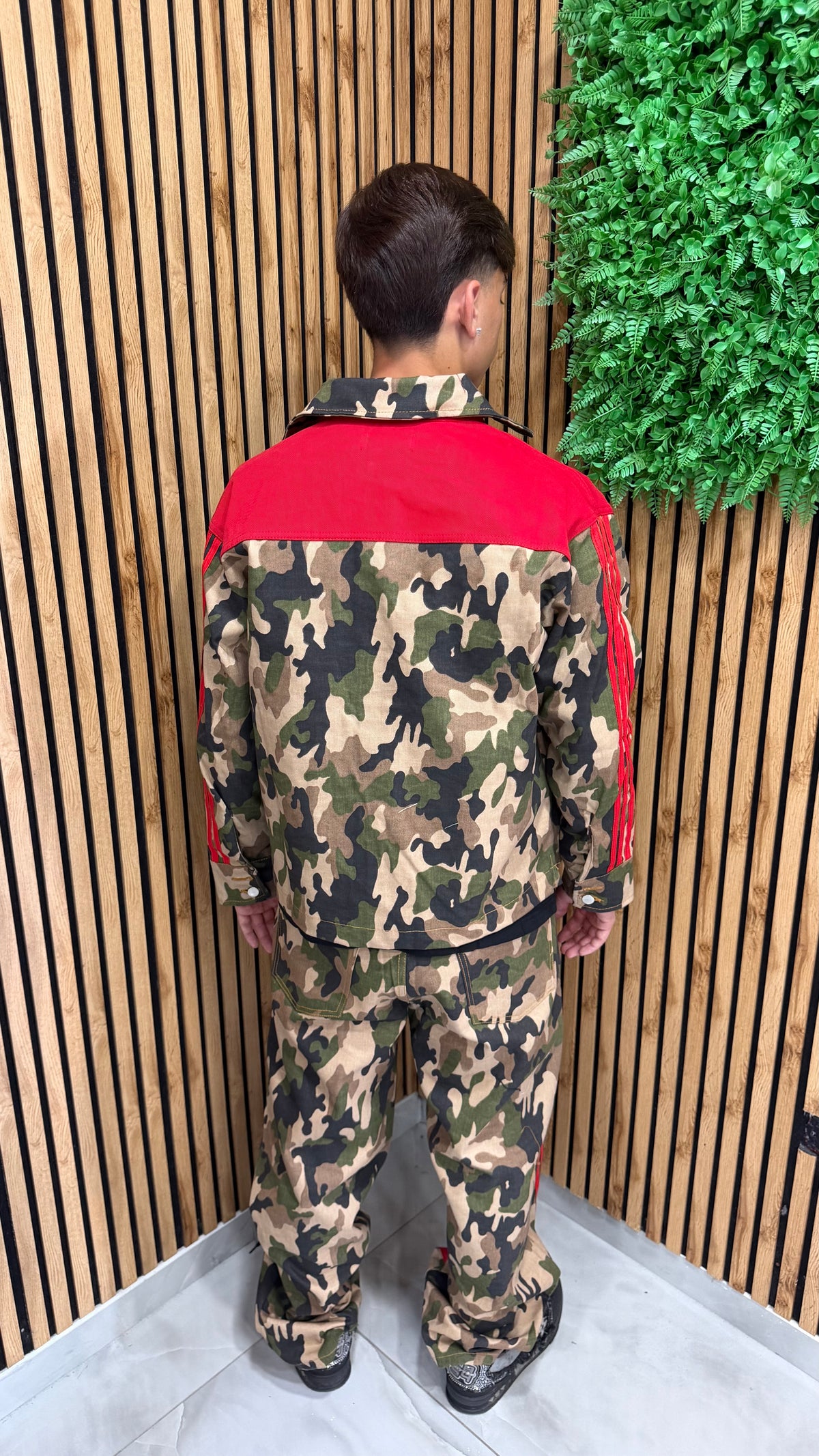Coordinato Uomo “Born To Rebel” Cianotic