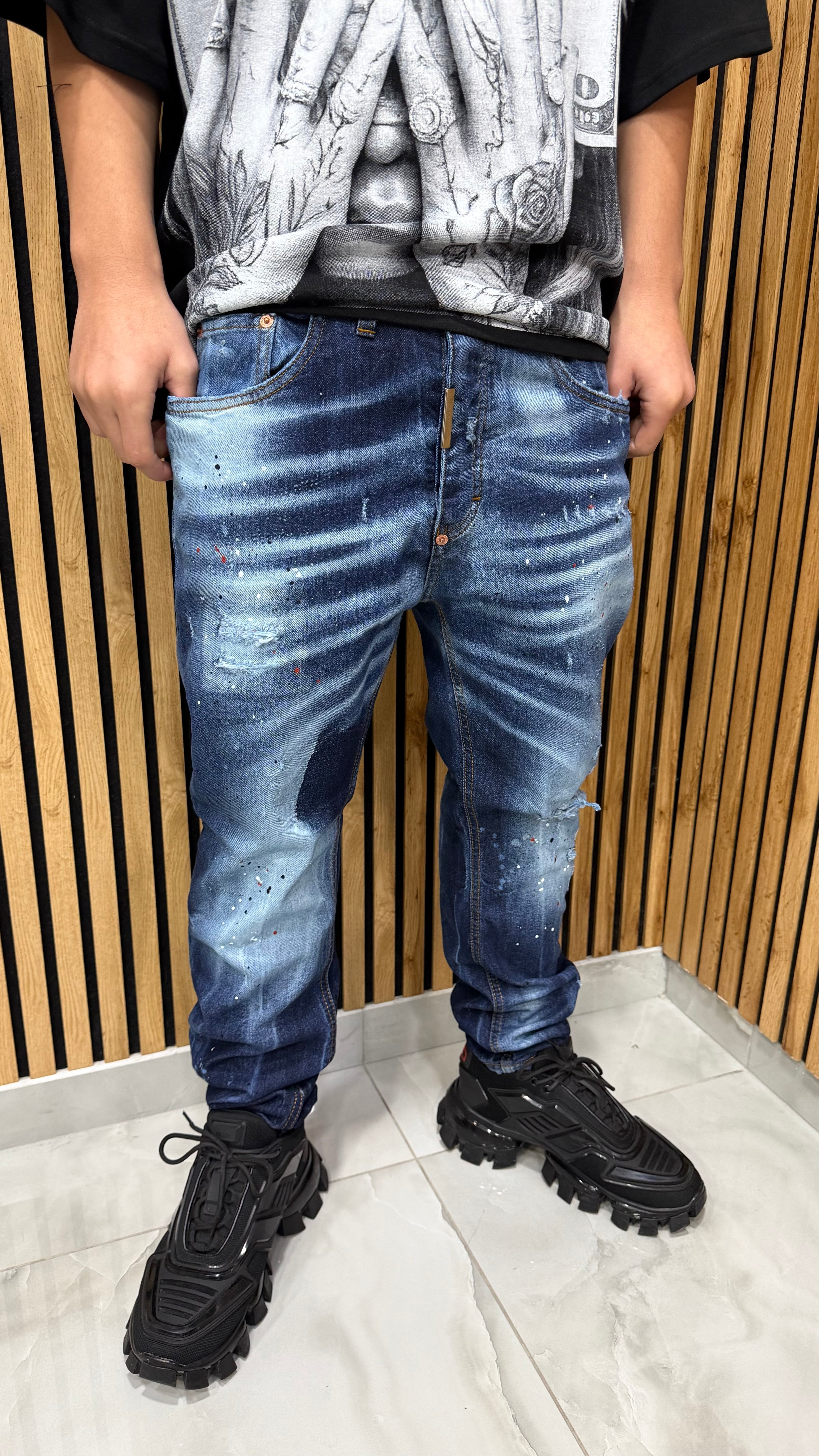 Jeans Caman Blue Cianotic