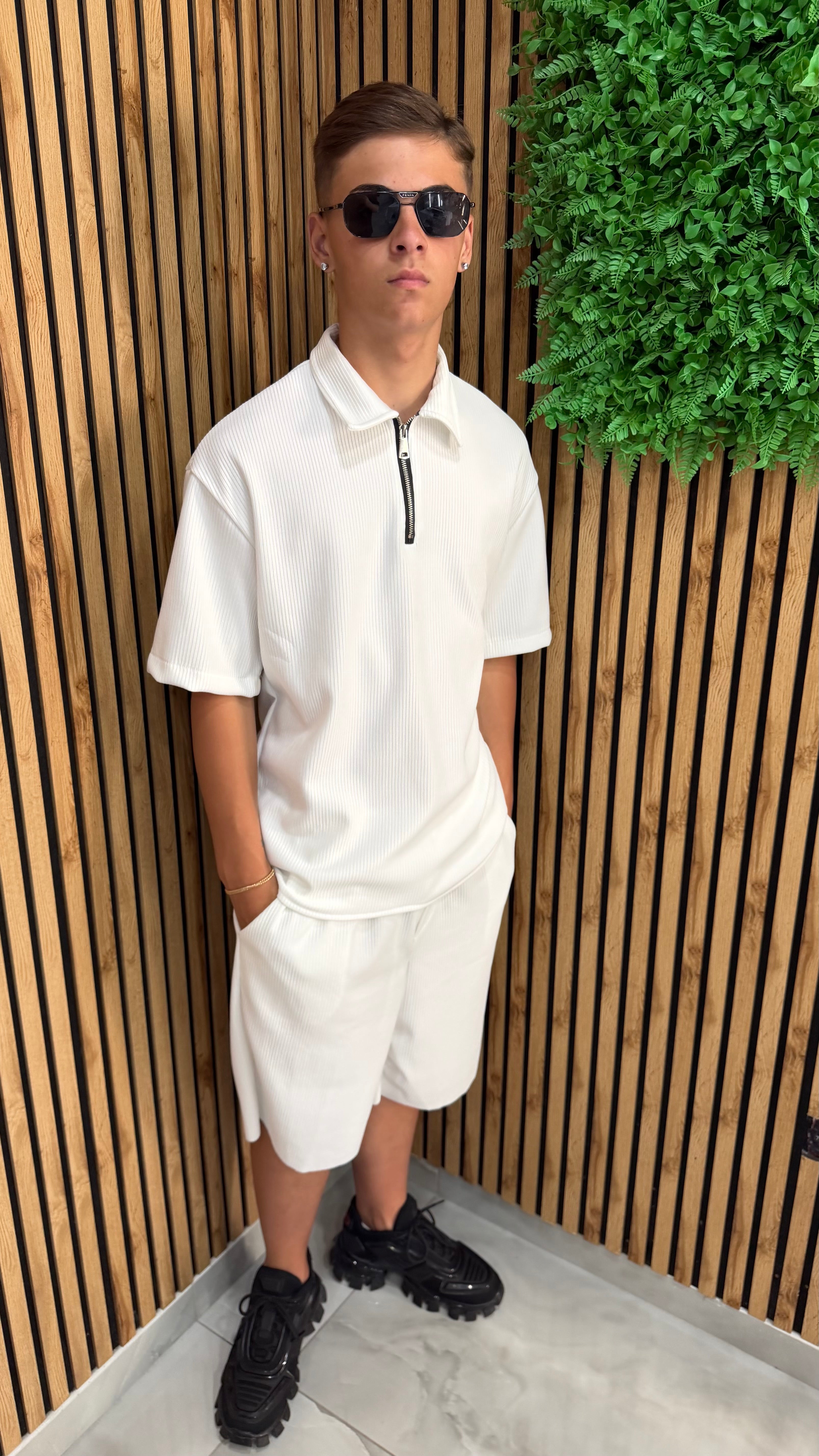 Coordinato Polo Zip 2 Colori
