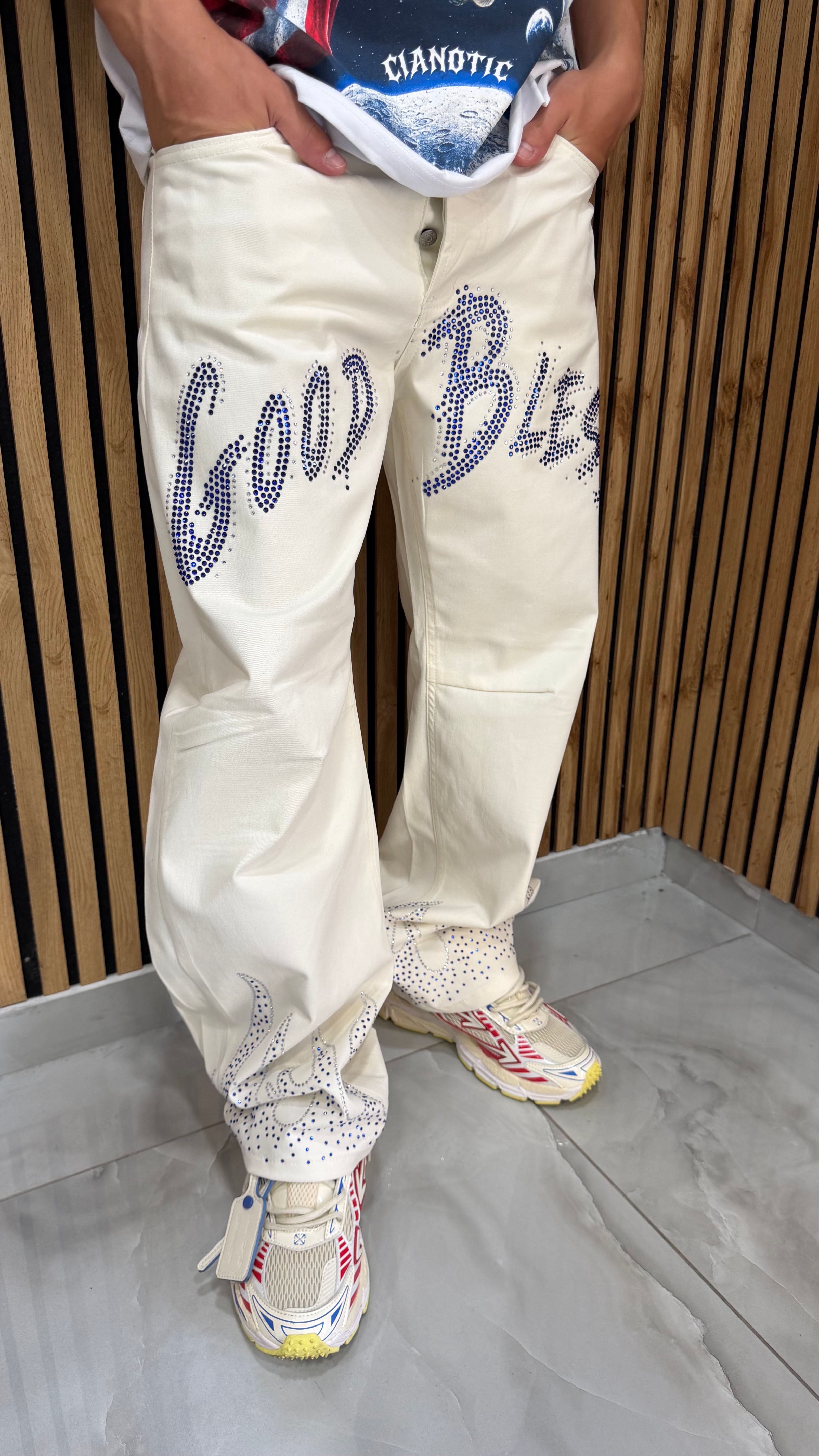 Jeans Baggy Uomo “Good Bless” TPWR 4 Colori