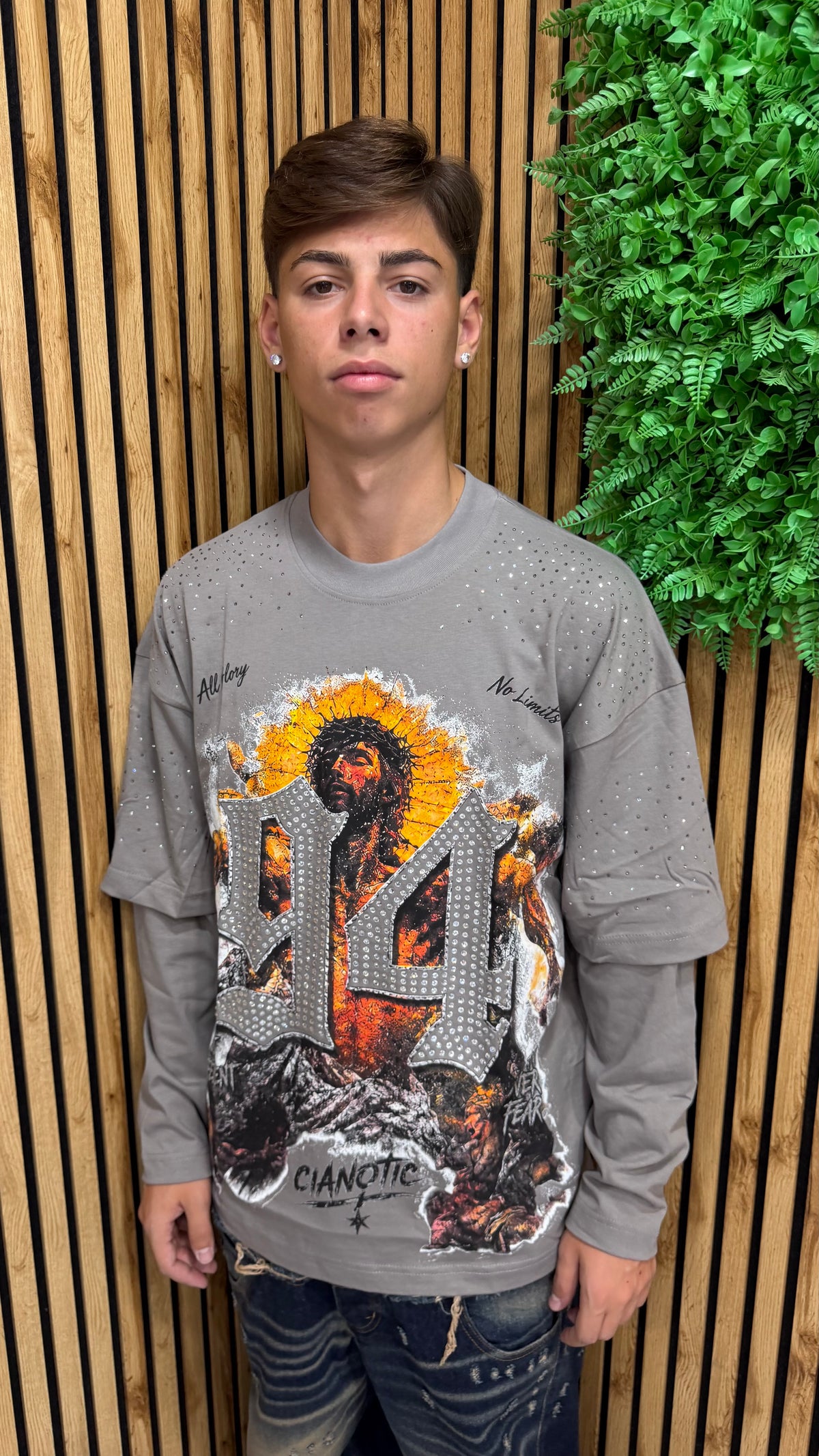T-Shirt Uomo Long Sleeves 94 3 Colori Cianotic