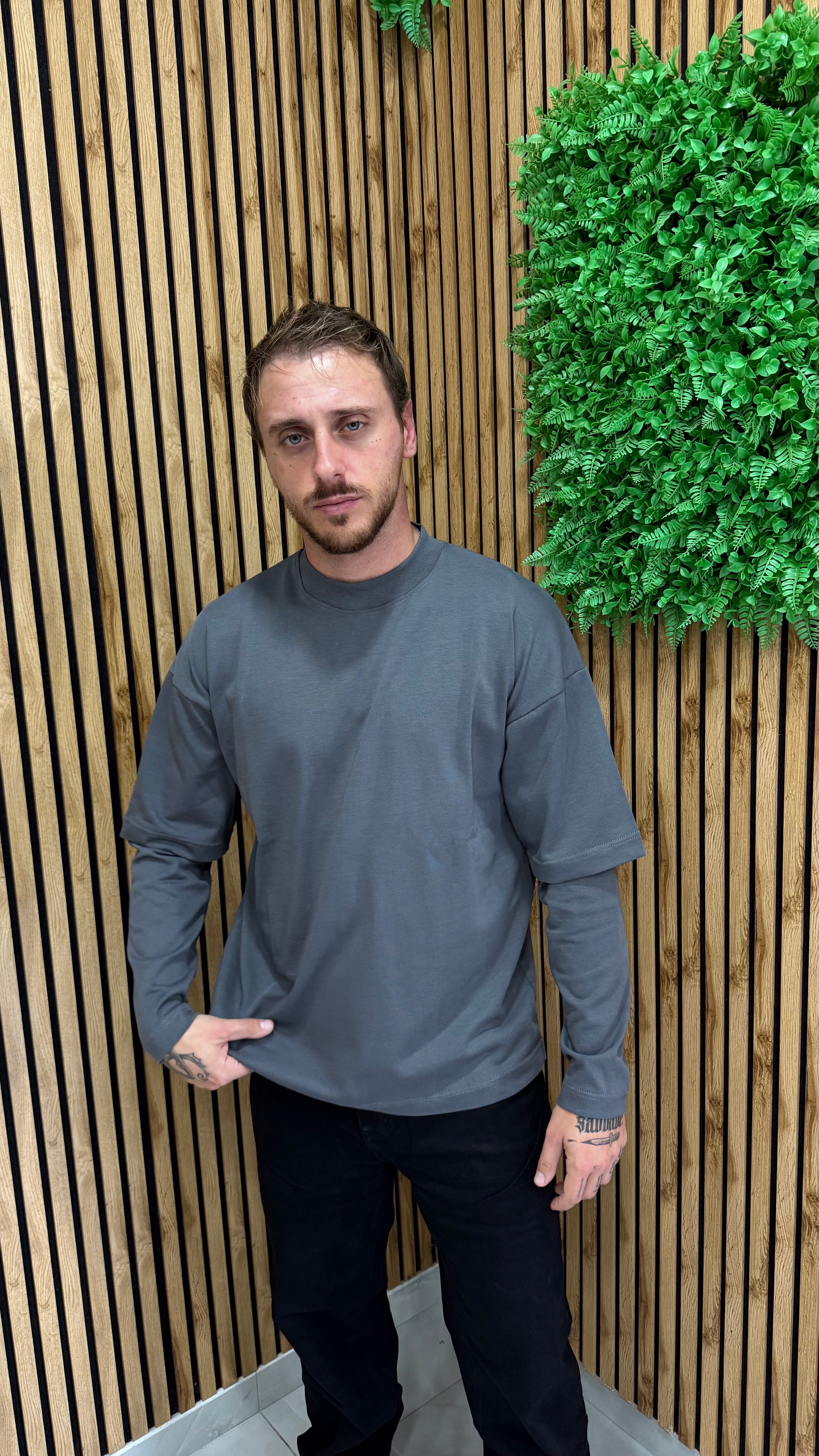 T-Shirt Long Sleeves Cianotic