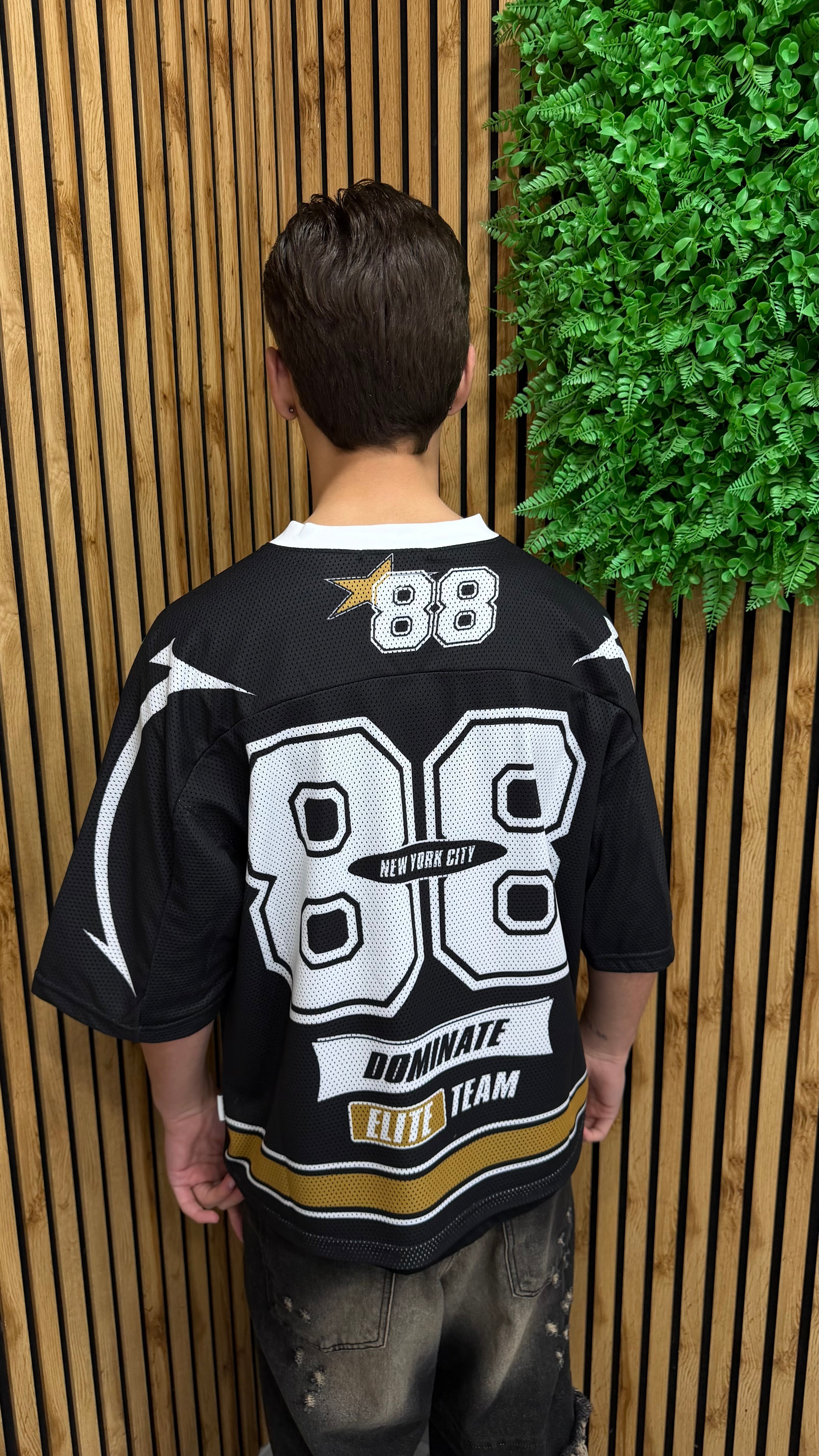 T-Shirt Mesh 88Game Cianotic