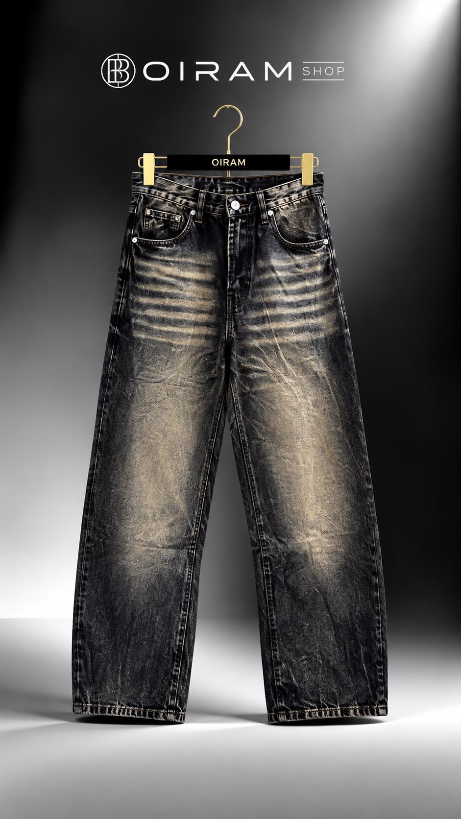 Jeans Uomo Baggy “Vintage Dust”