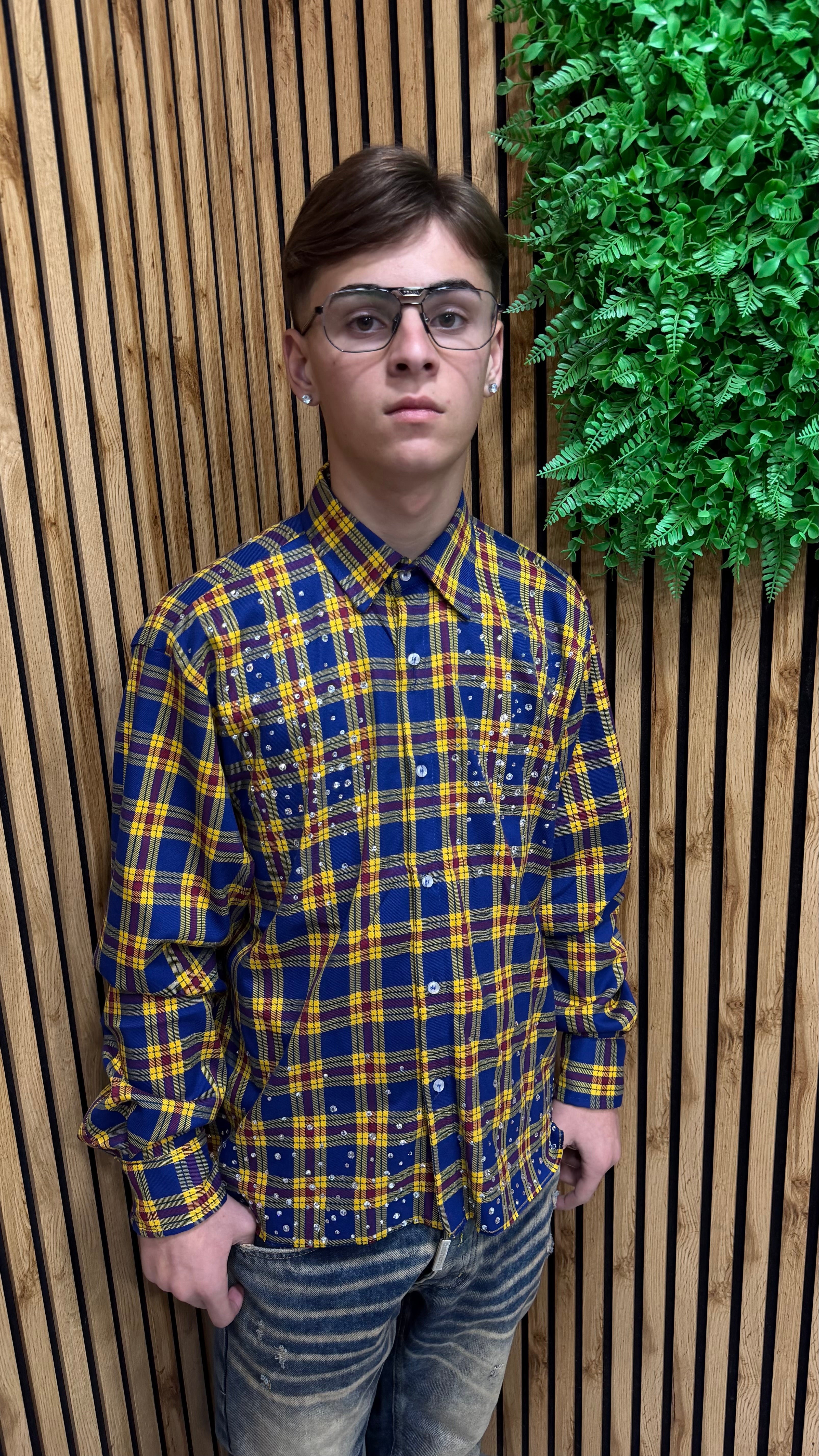Camicia Void Cianotic