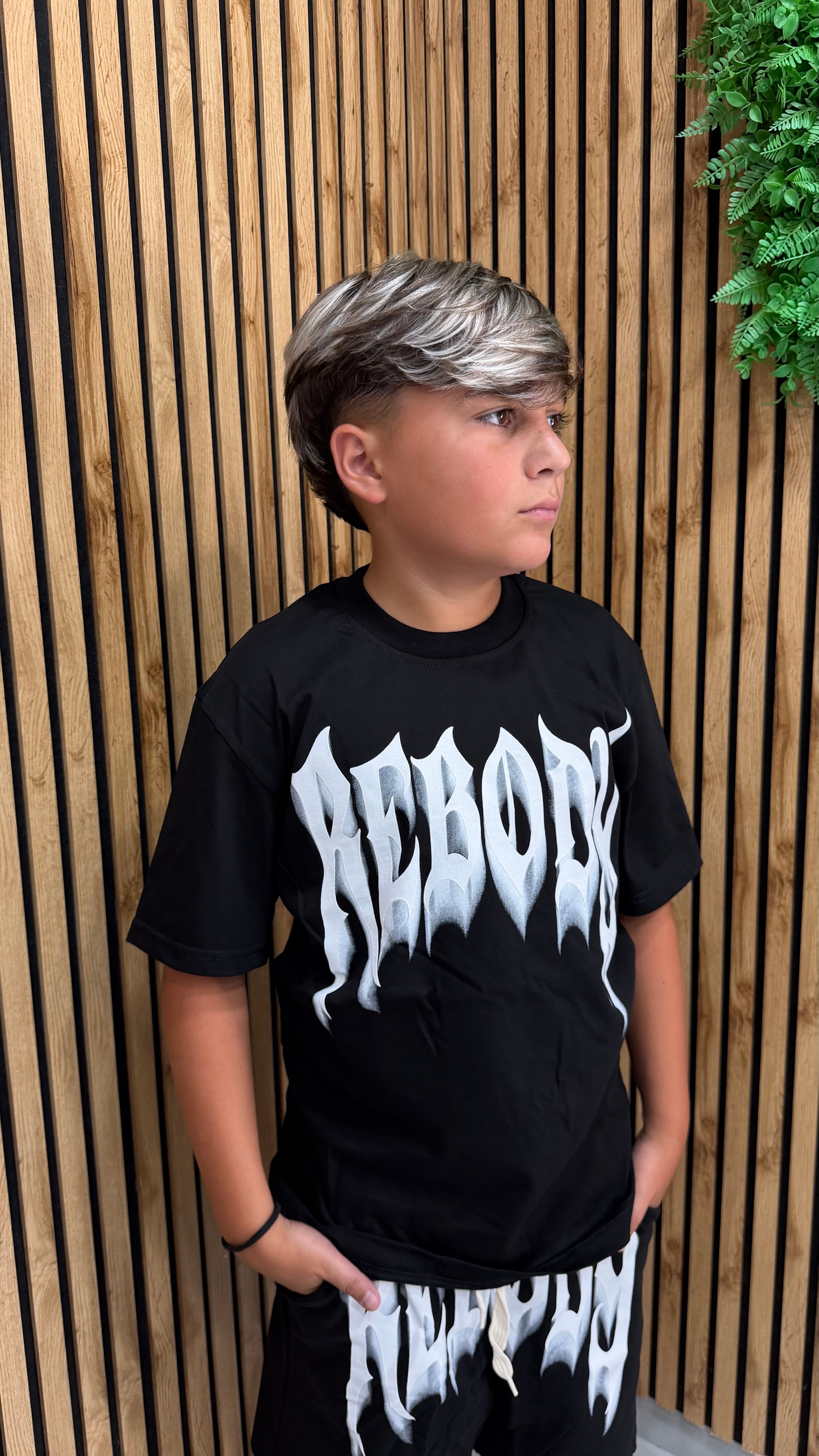 Coordinato “Rebody” Black Junior