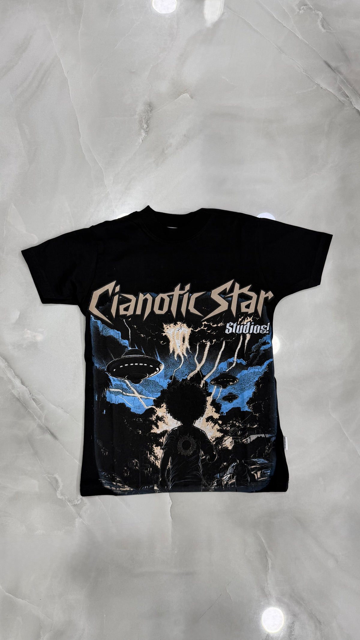 T-Shirt Junior Alien 2 Colori Cianotic