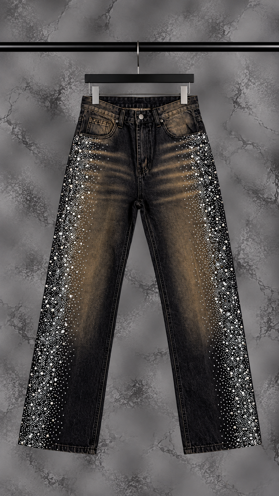 Jeans Uomo Baggy “LUXURY PEARL”