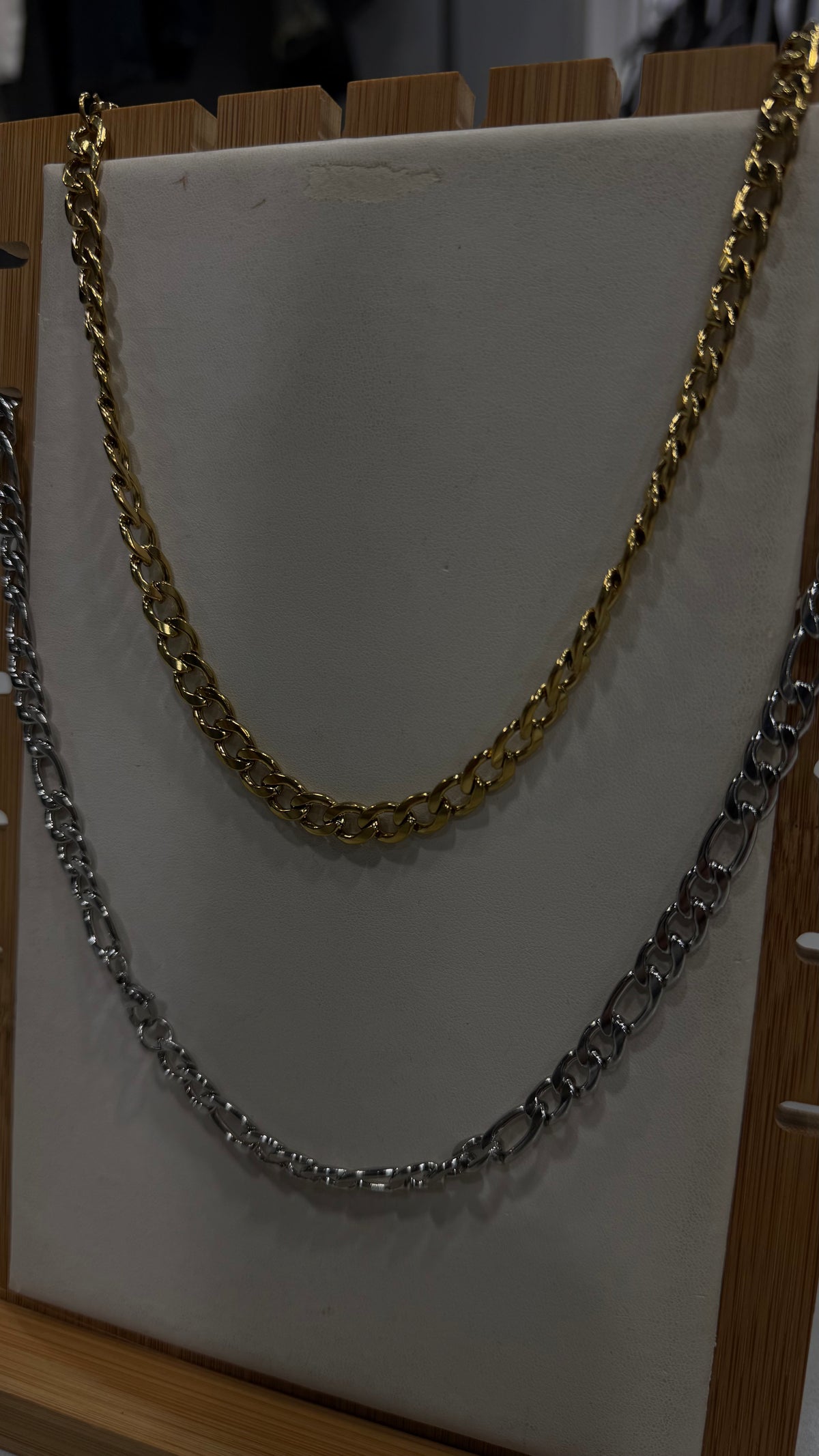 Collana Uomo “Pure Line” 2 Materiali