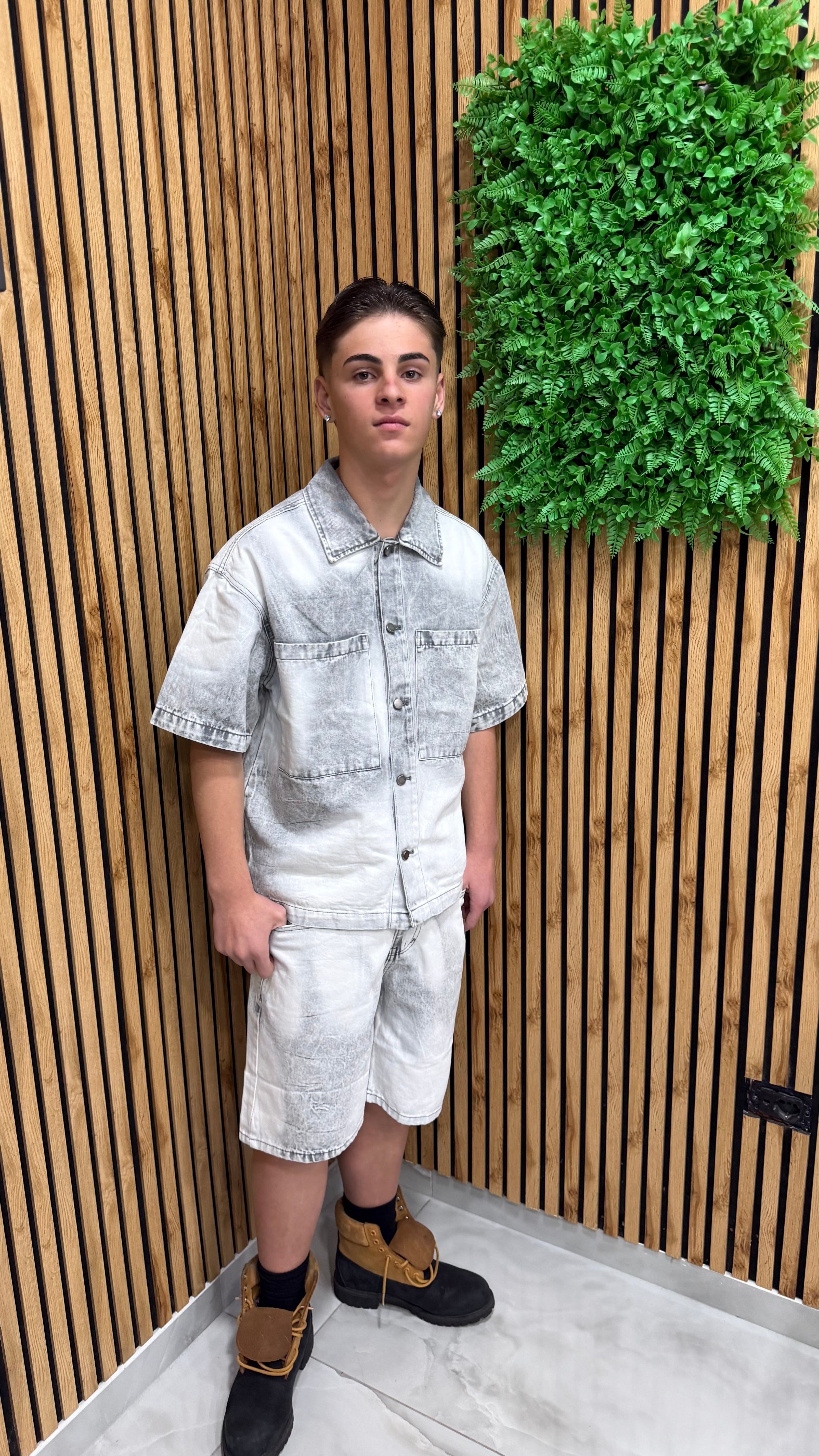 Coordinato Denim “Silver”