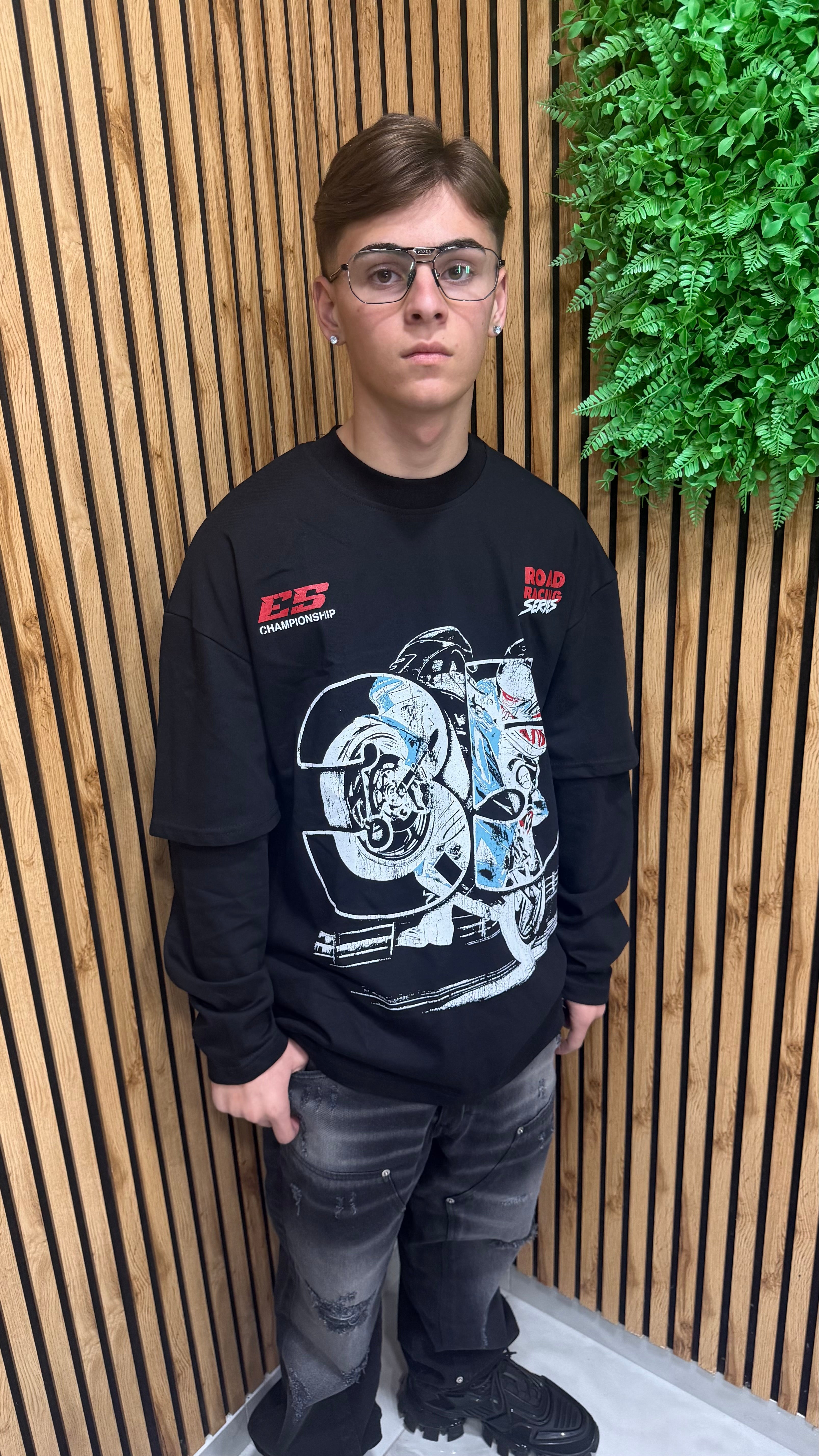 T-Shirt JM “Road Racing” Long Sleeve 3 Colori