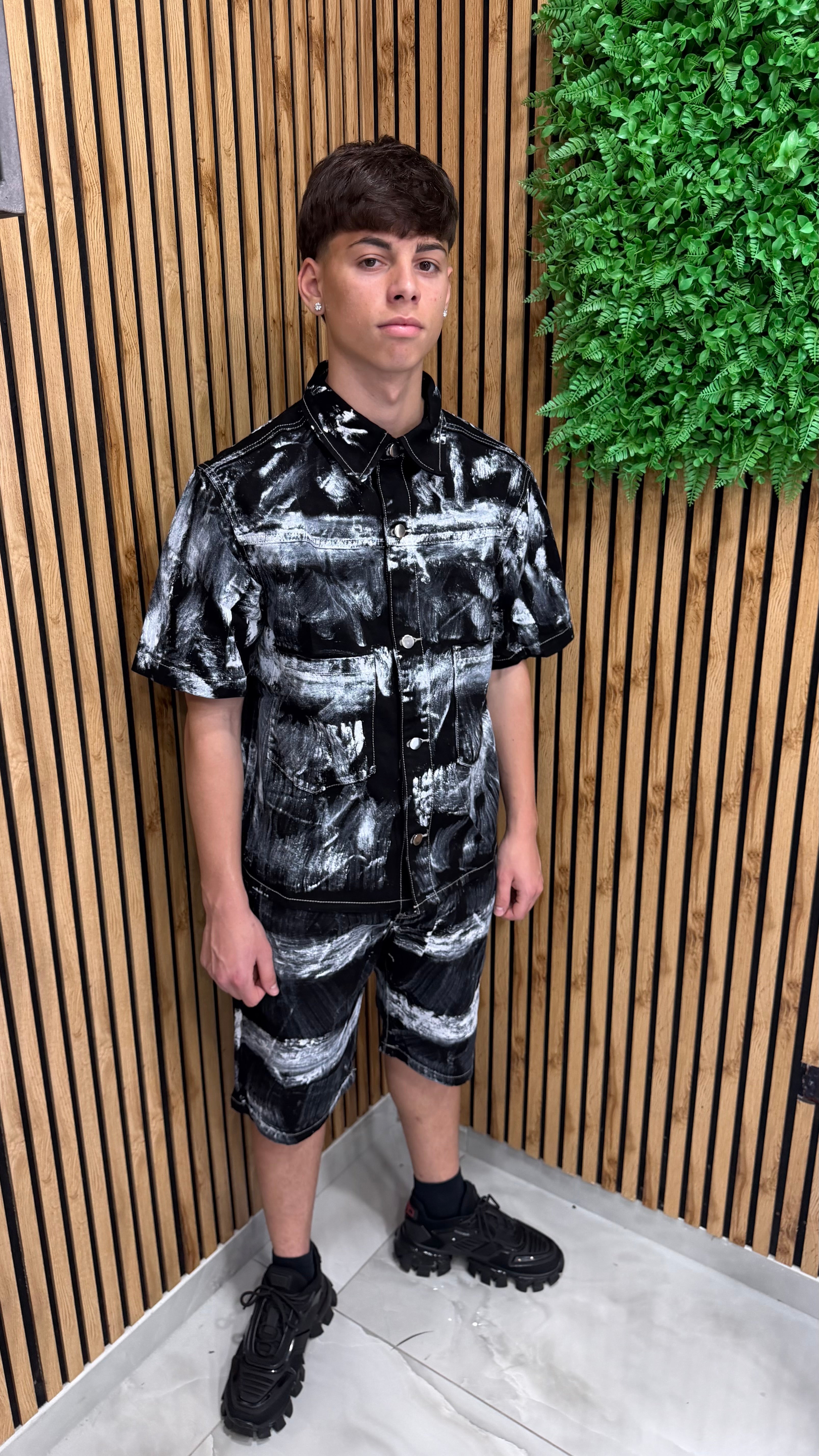 Coordinato Denim “Picture Black"