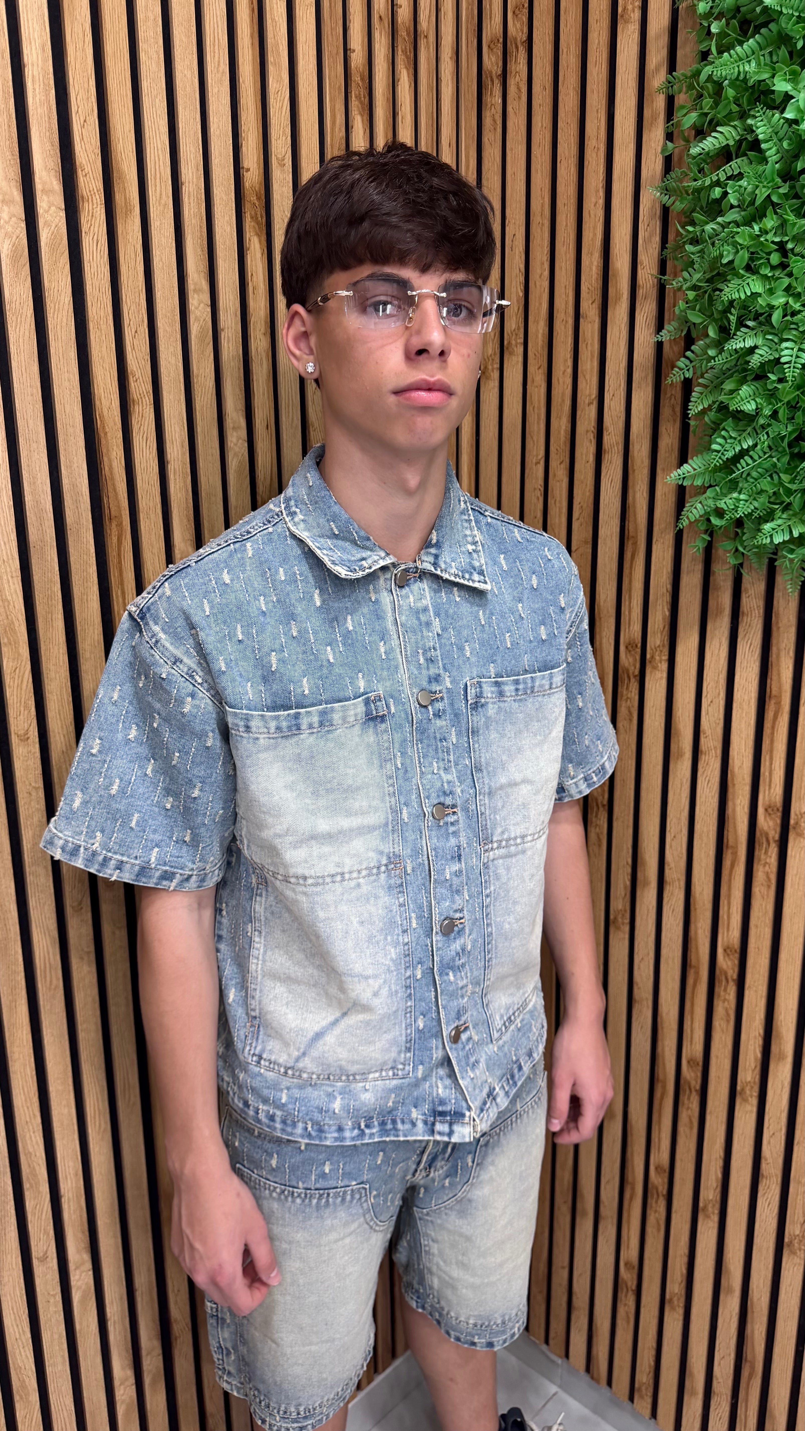 Coordinato Denim Carpenter Sfranged “Safari"