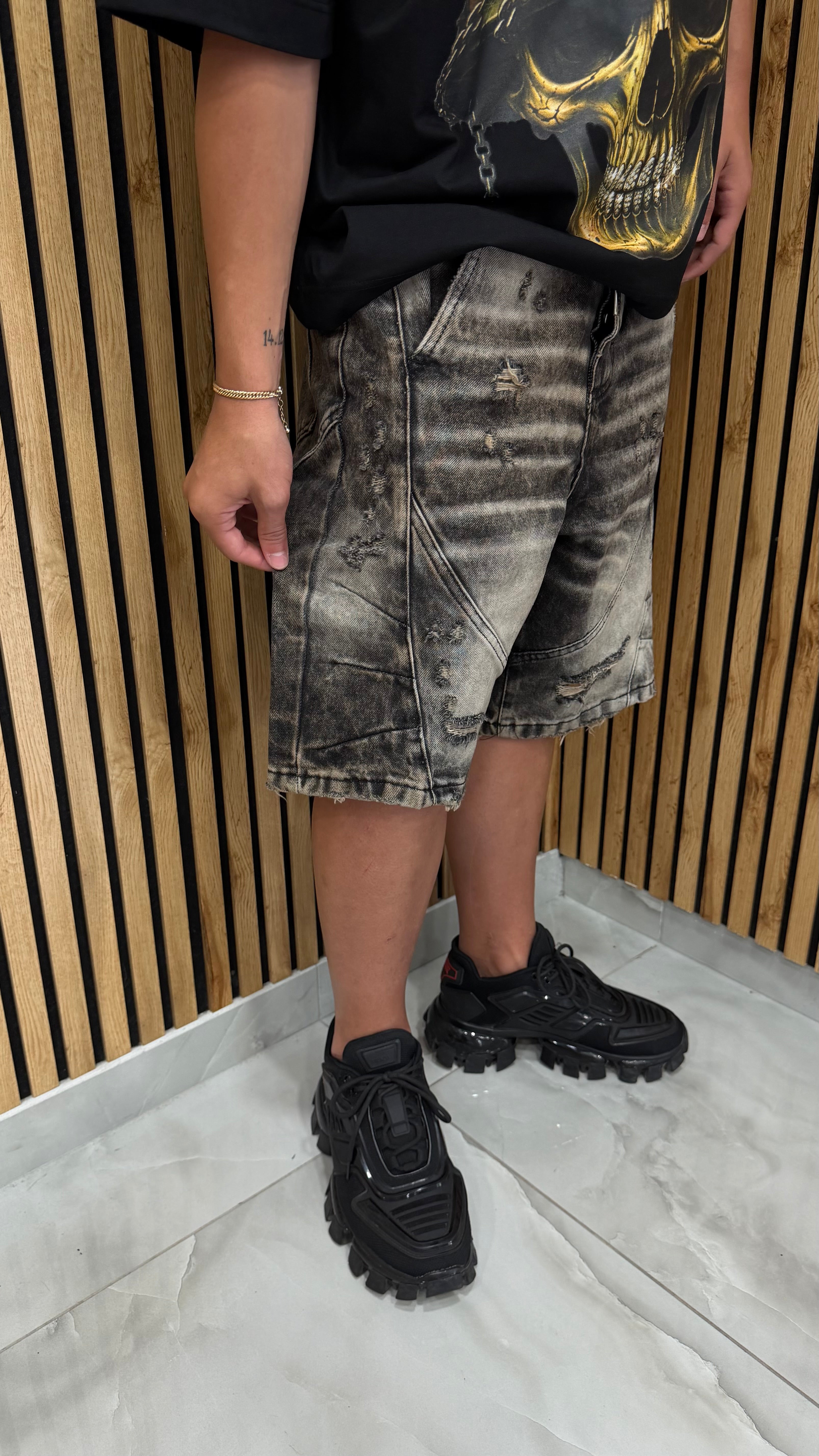 Jeans Short Mr 465 Cianotic 2 Colori