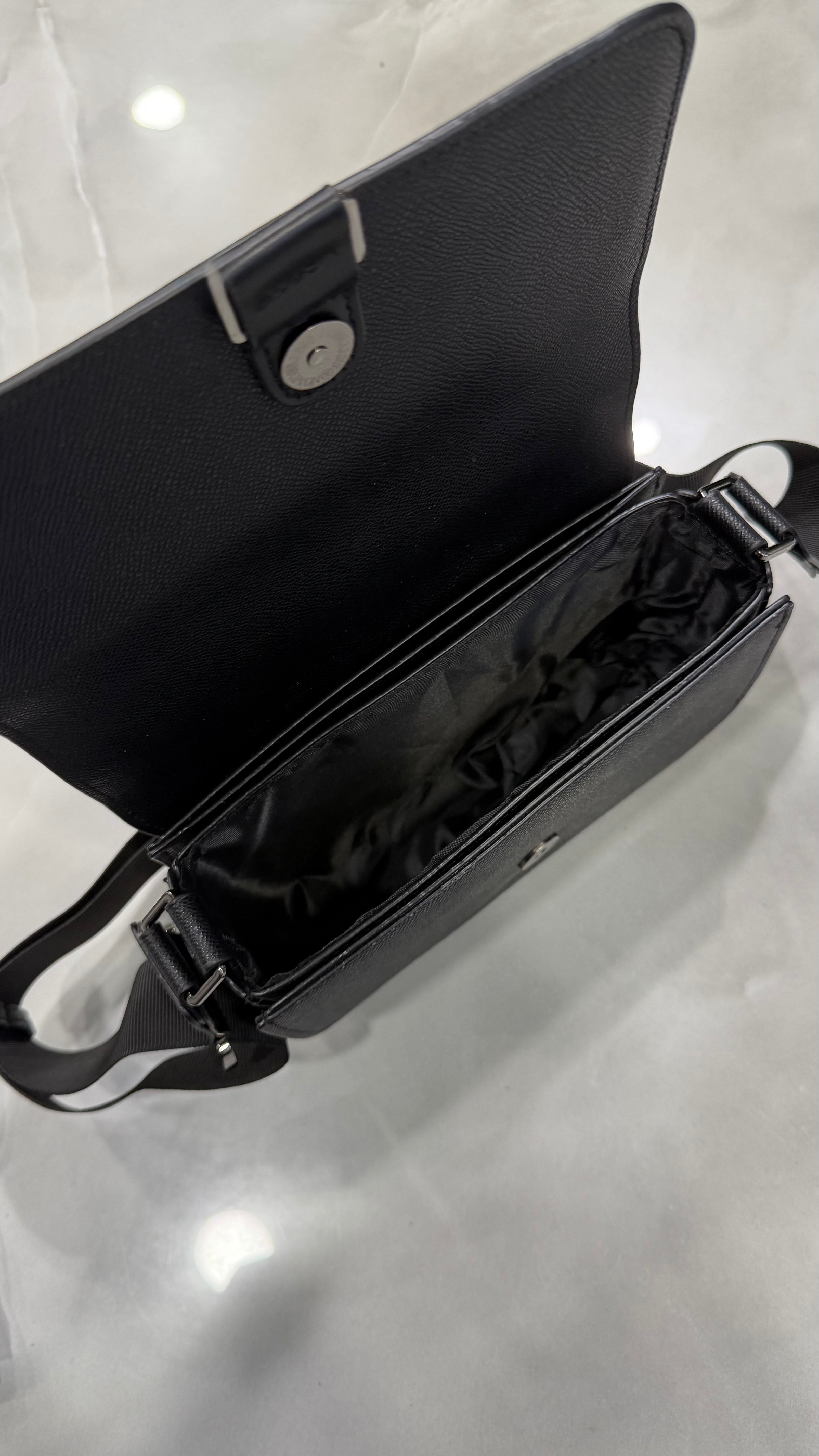 Borsello Uomo Noir Executive