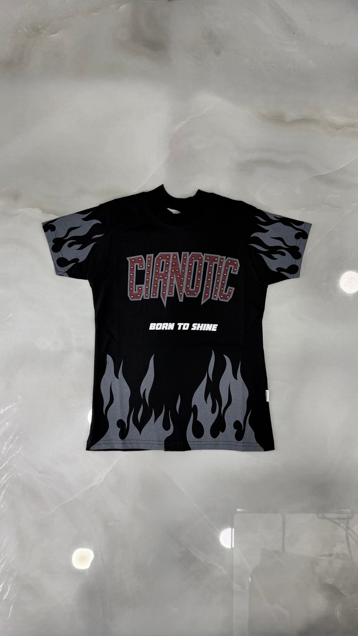 T-Shirt Junior Fire Mod.Sage Cianotic