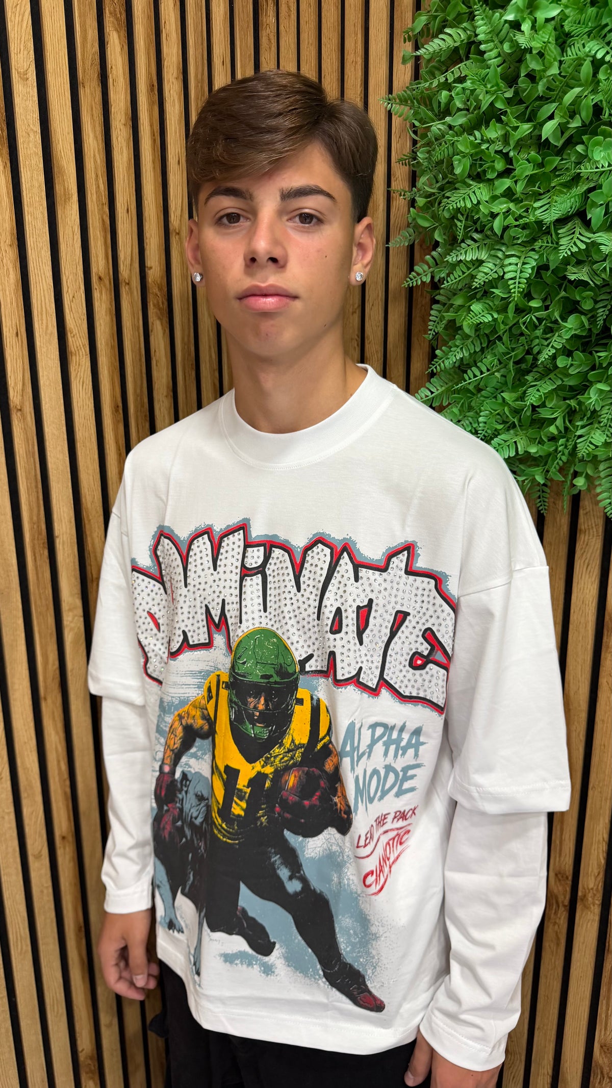 T-Shirt Longsleeve Uomo “Dominate” 2 Colori Cianotic