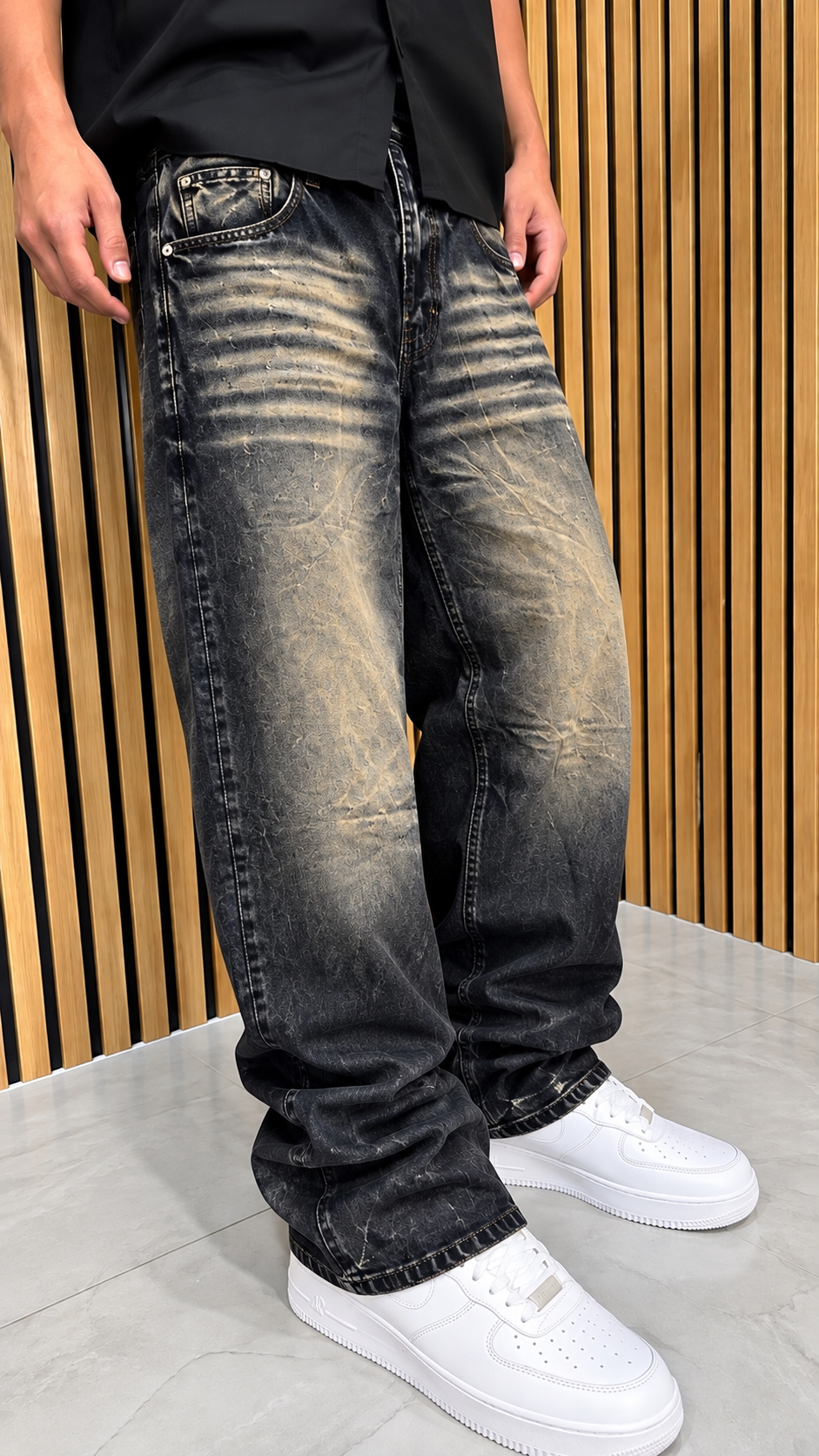 Jeans Uomo Baggy “Vintage Dust”
