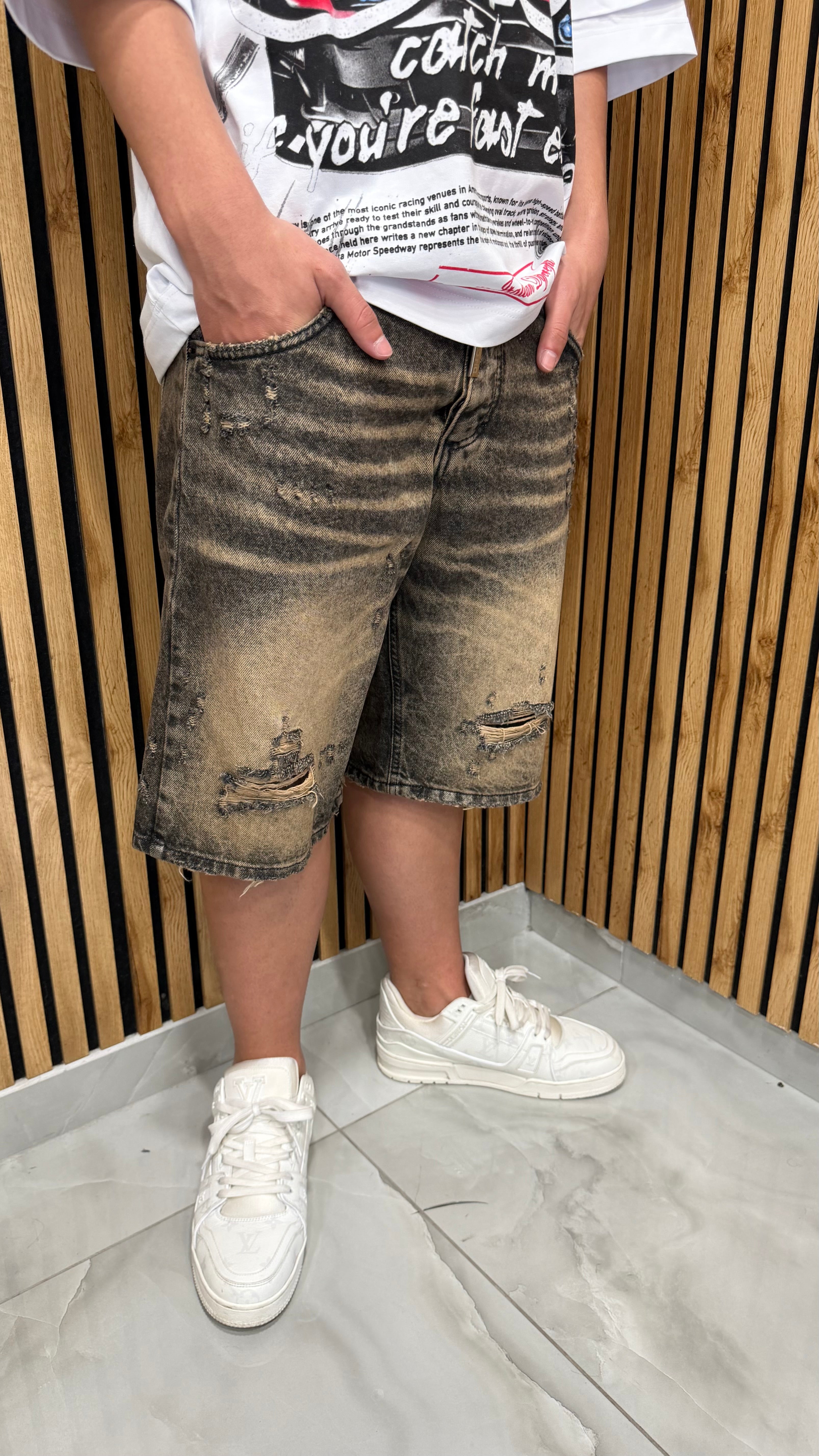 Jeans Short RBZ black Cianotic