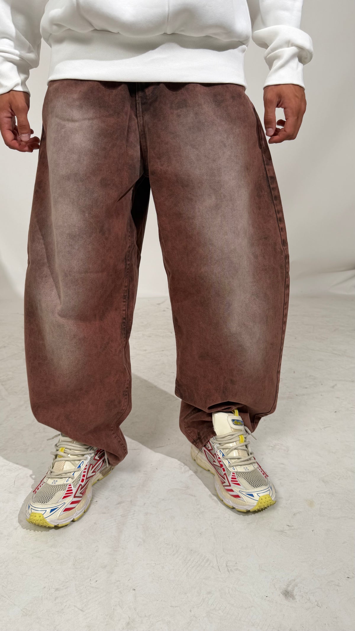 Jeans Uomo Balloon Rust