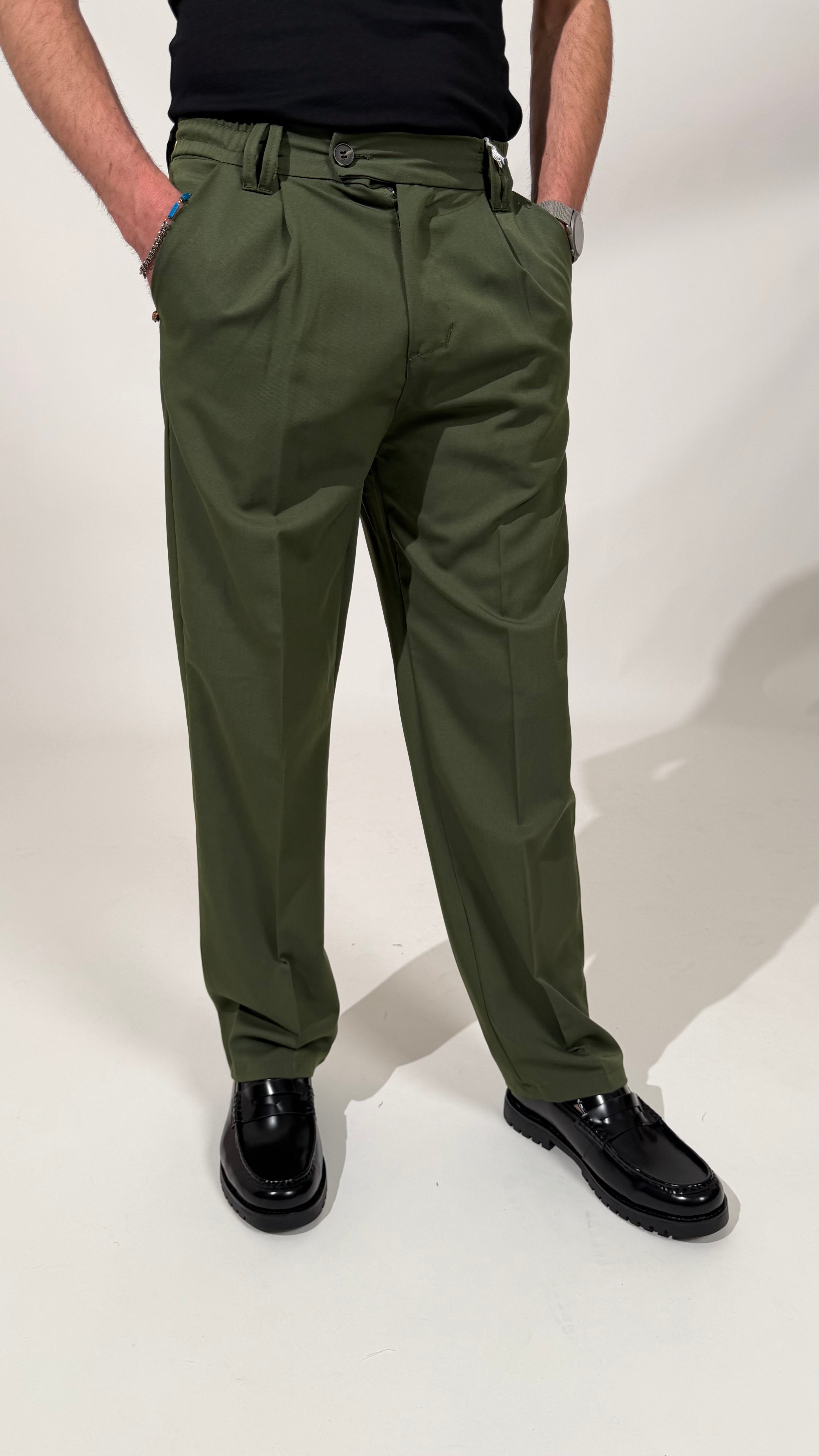 Pantalone Classico Fondo Largo "Parigi"