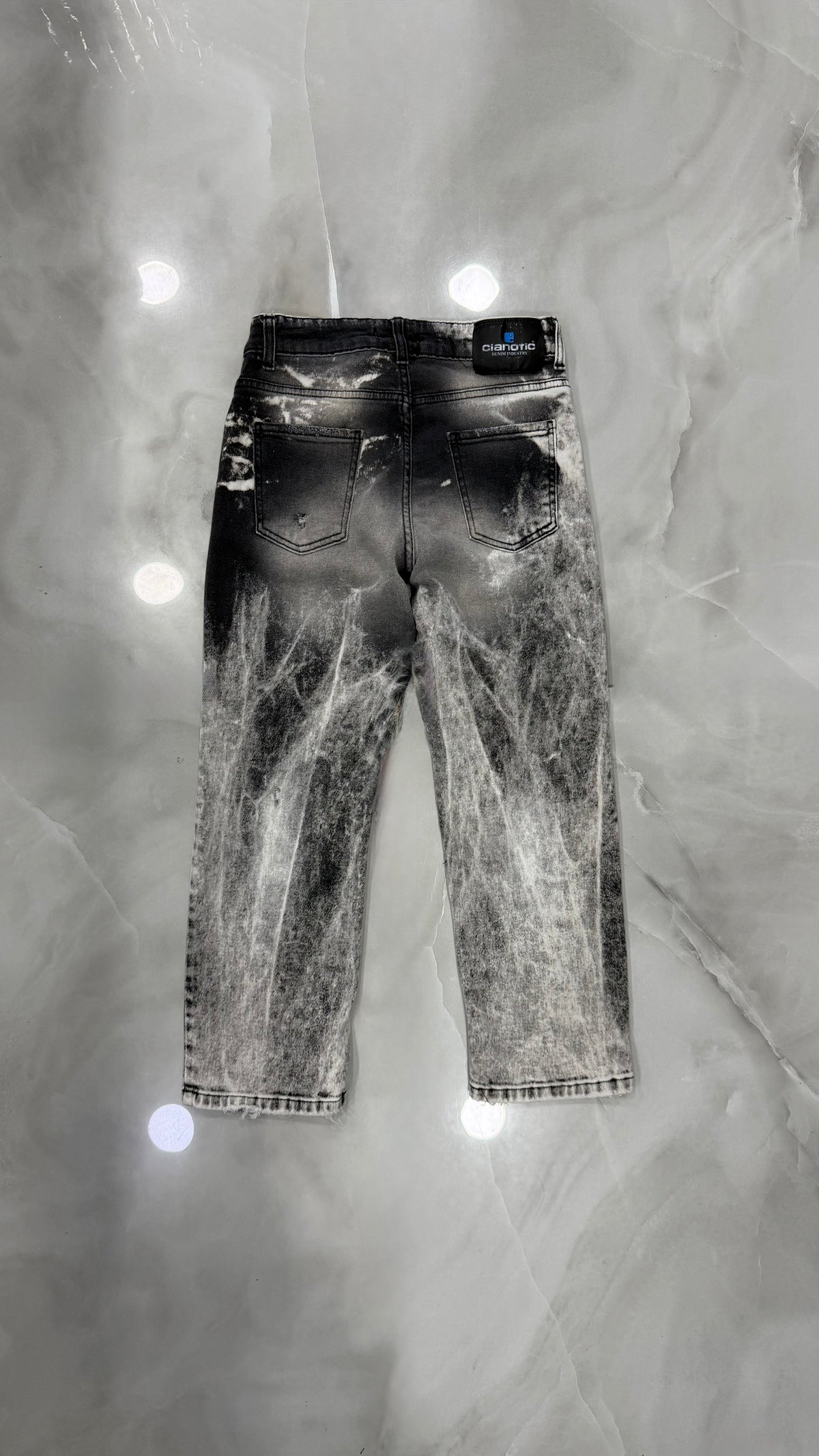 Jeans Junior Baggy Stark Black Cianotic