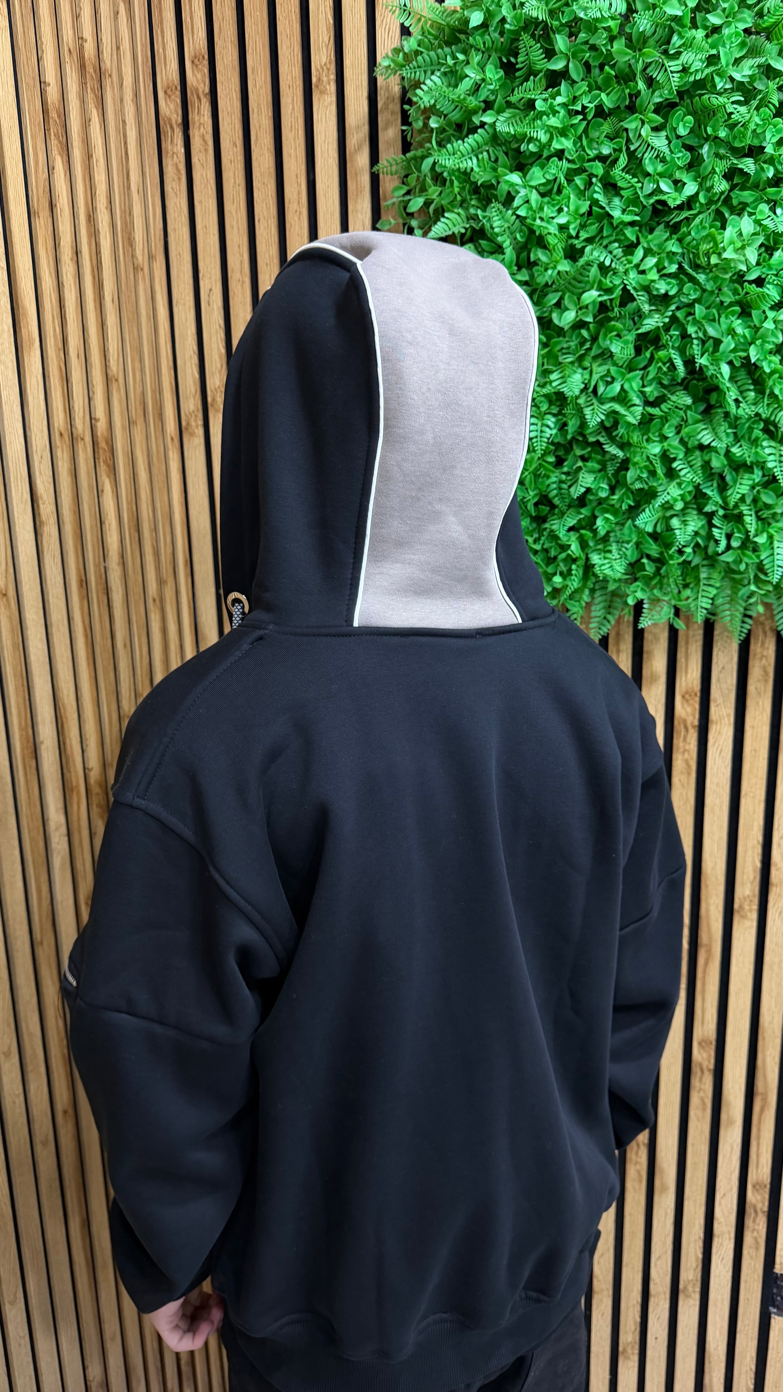 Felpa Multi Zip JM Premium Quality