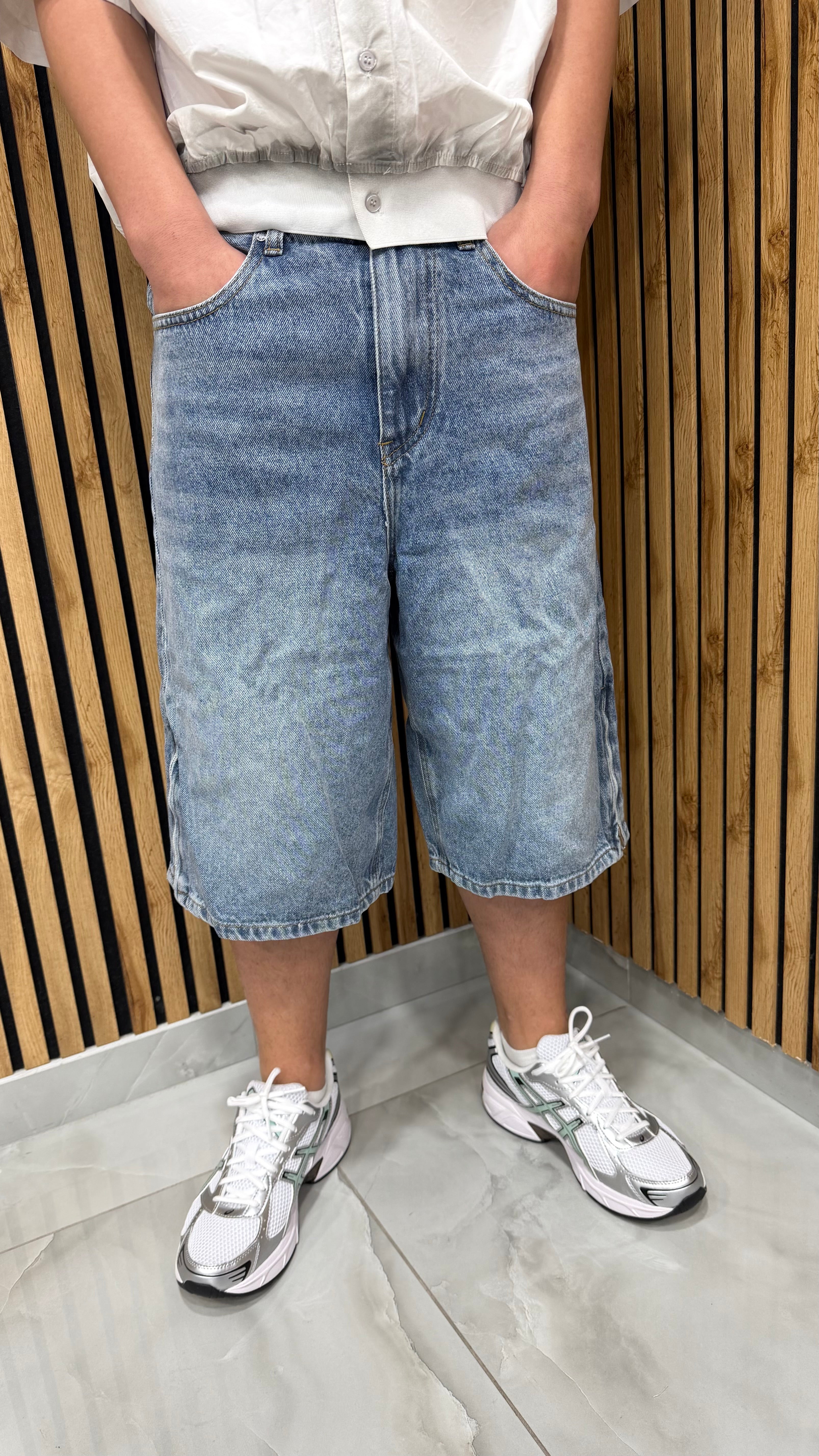 Jeans Shorts Denim Simply Lateral Zip
